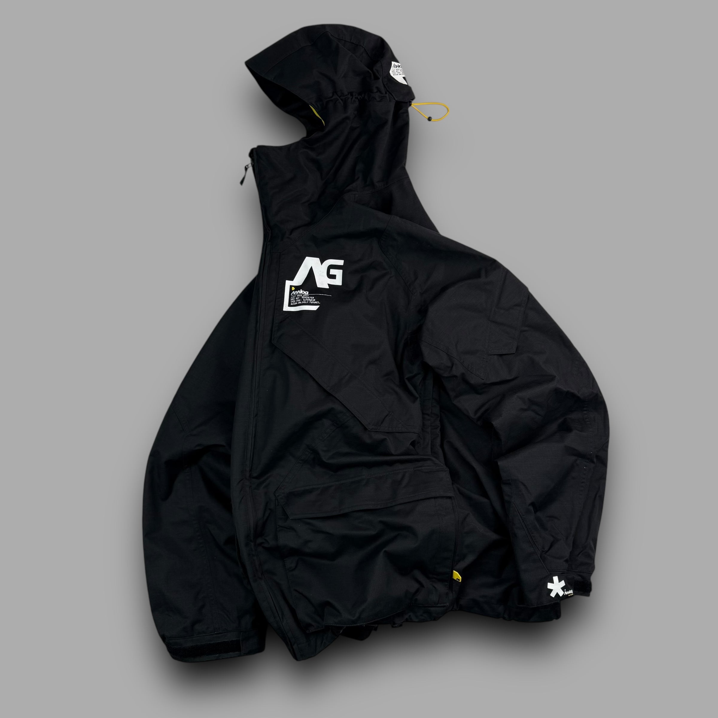 Burton analog 2000's technical multi-pocket ski jacket (L-XL