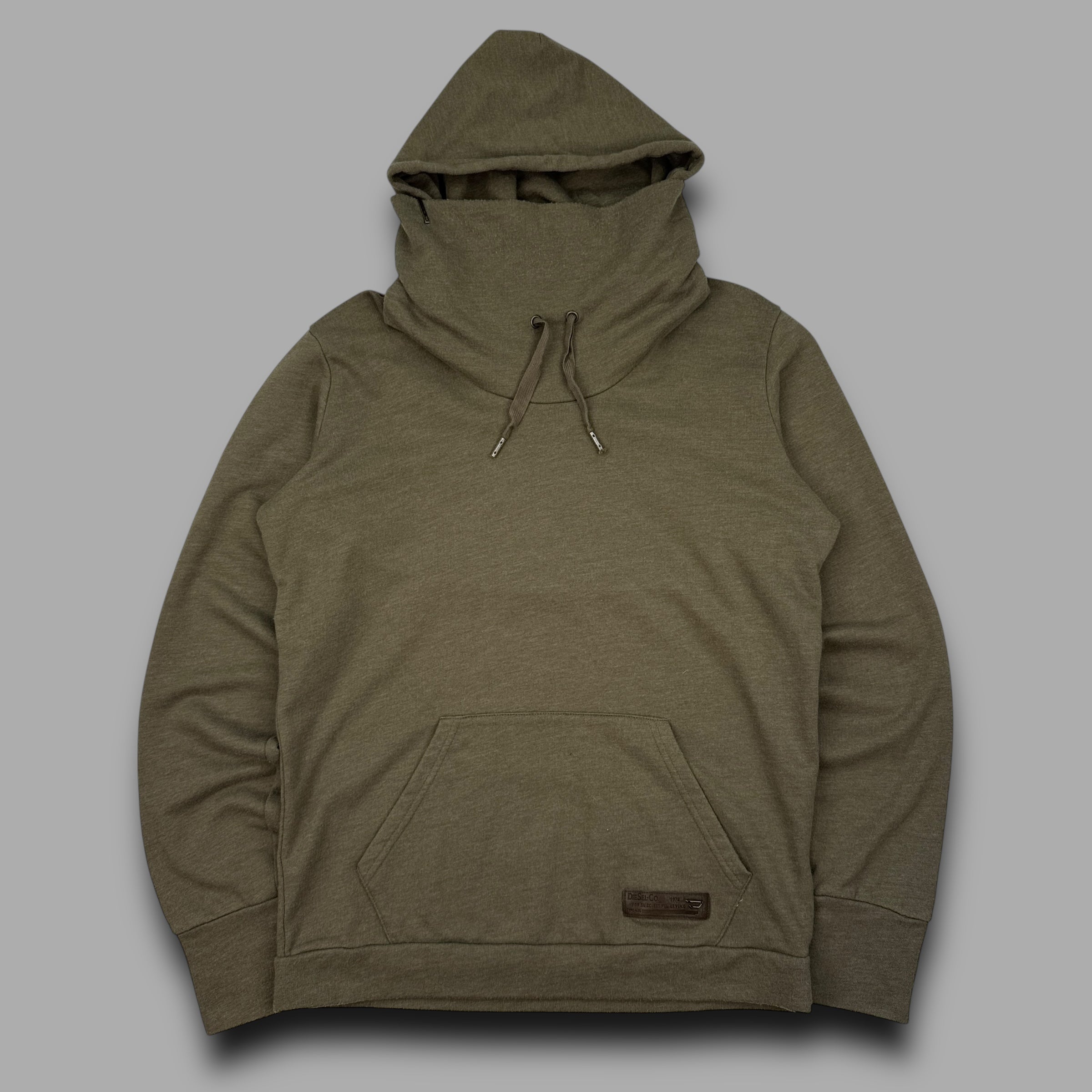 Diesel 2000's technical balaclava pullover hoodie (L)
