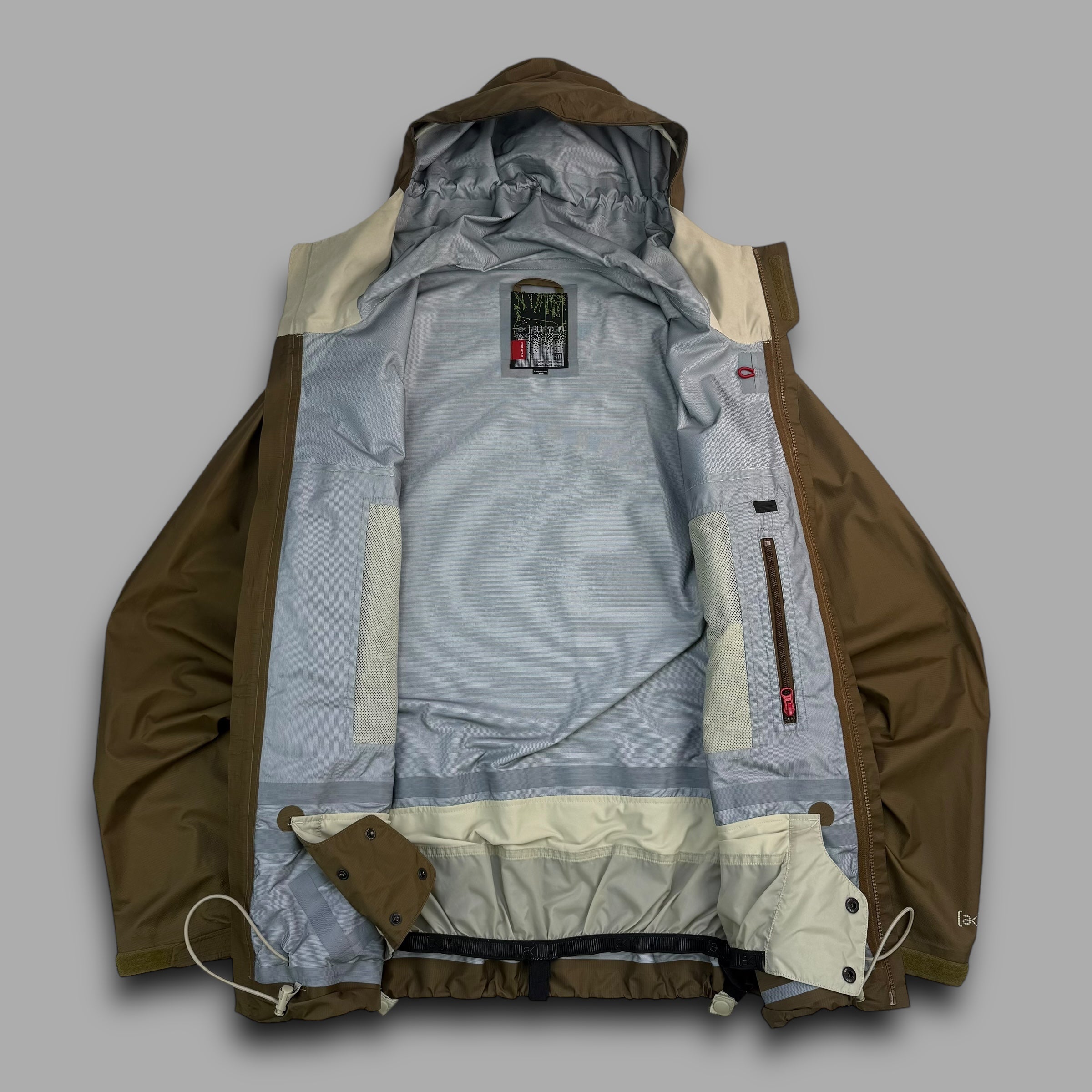 Burton AK 2000's technical taped seams nylon ski jacket (M-L)