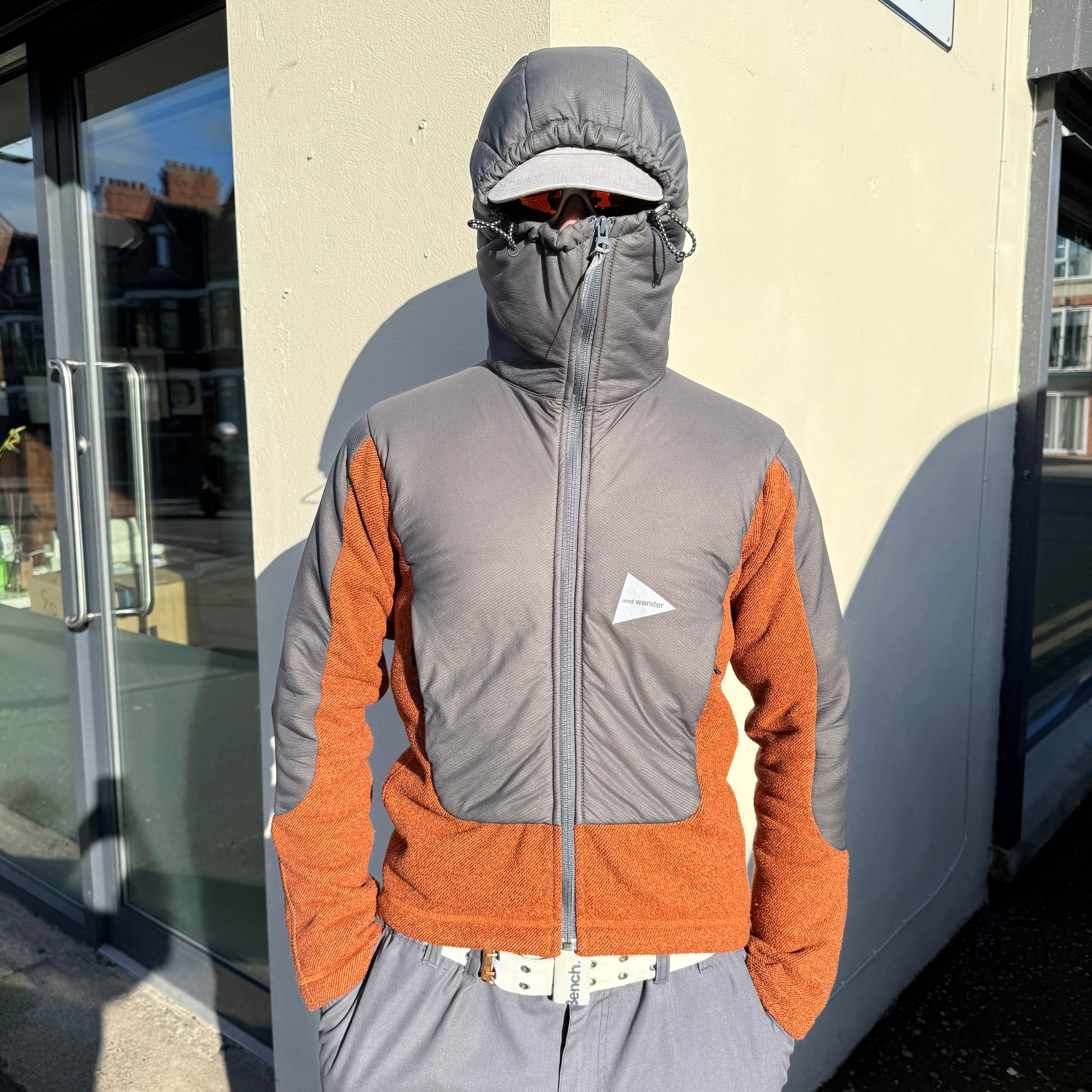 And wander 2000's technical asymmetrical zip ninja jacket (XS)