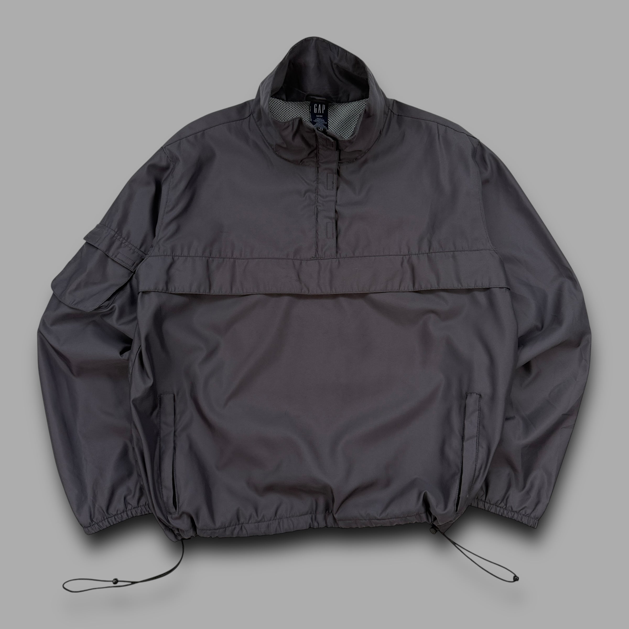 Gap 2000's technical pullover nylon windbreaker (M)