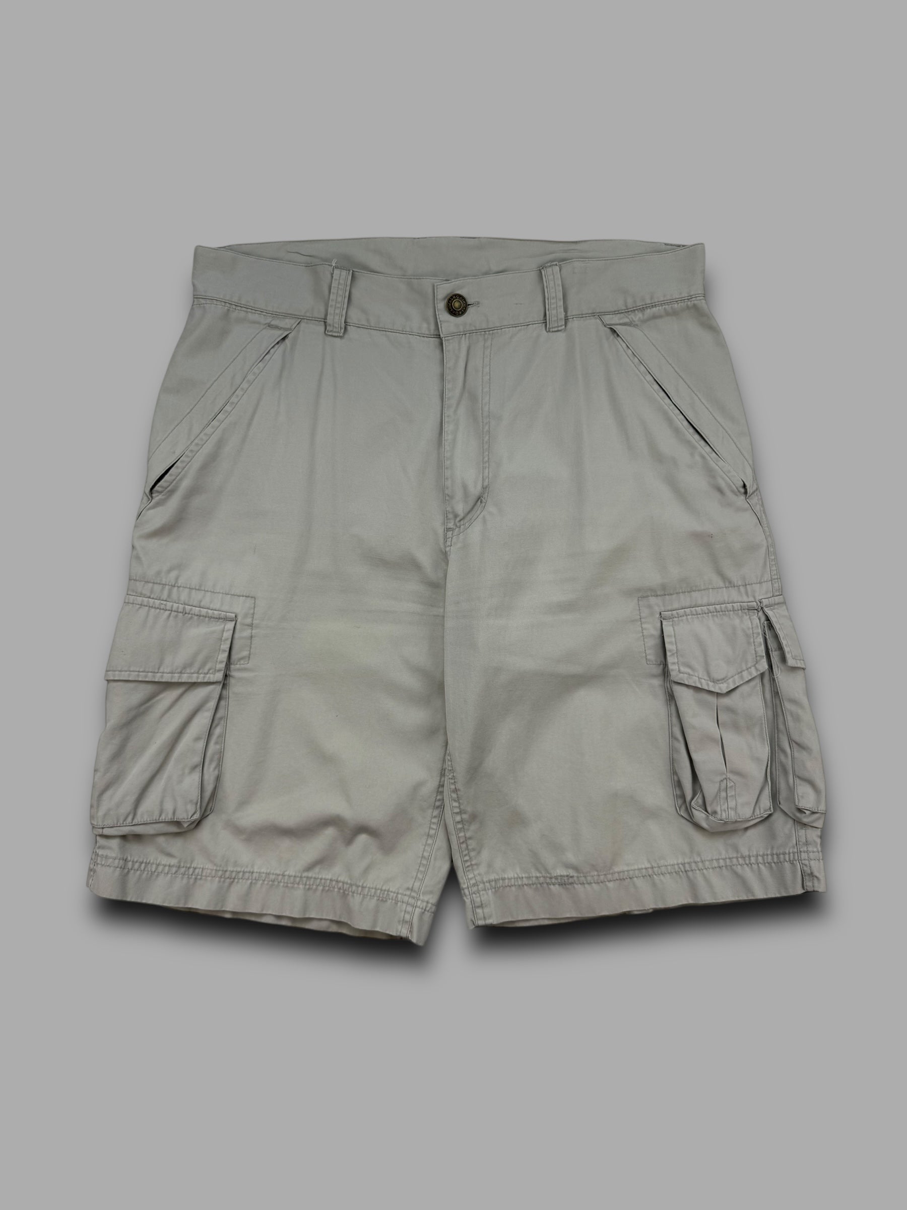 Airwalk 2000's baggy wide leg cargo shorts (L)