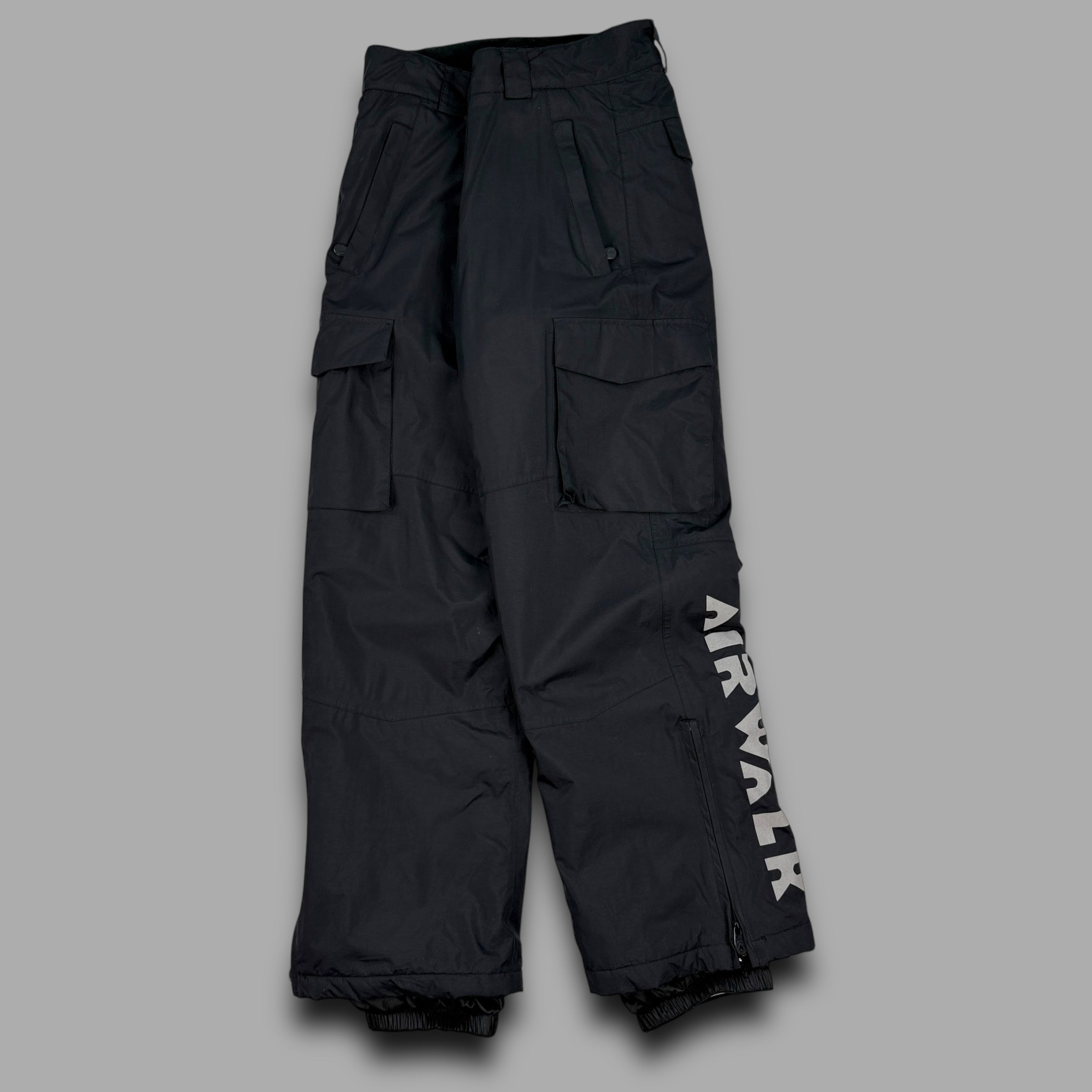 Airwalk 2000's technical baggy nylon ski sallopettes (S)