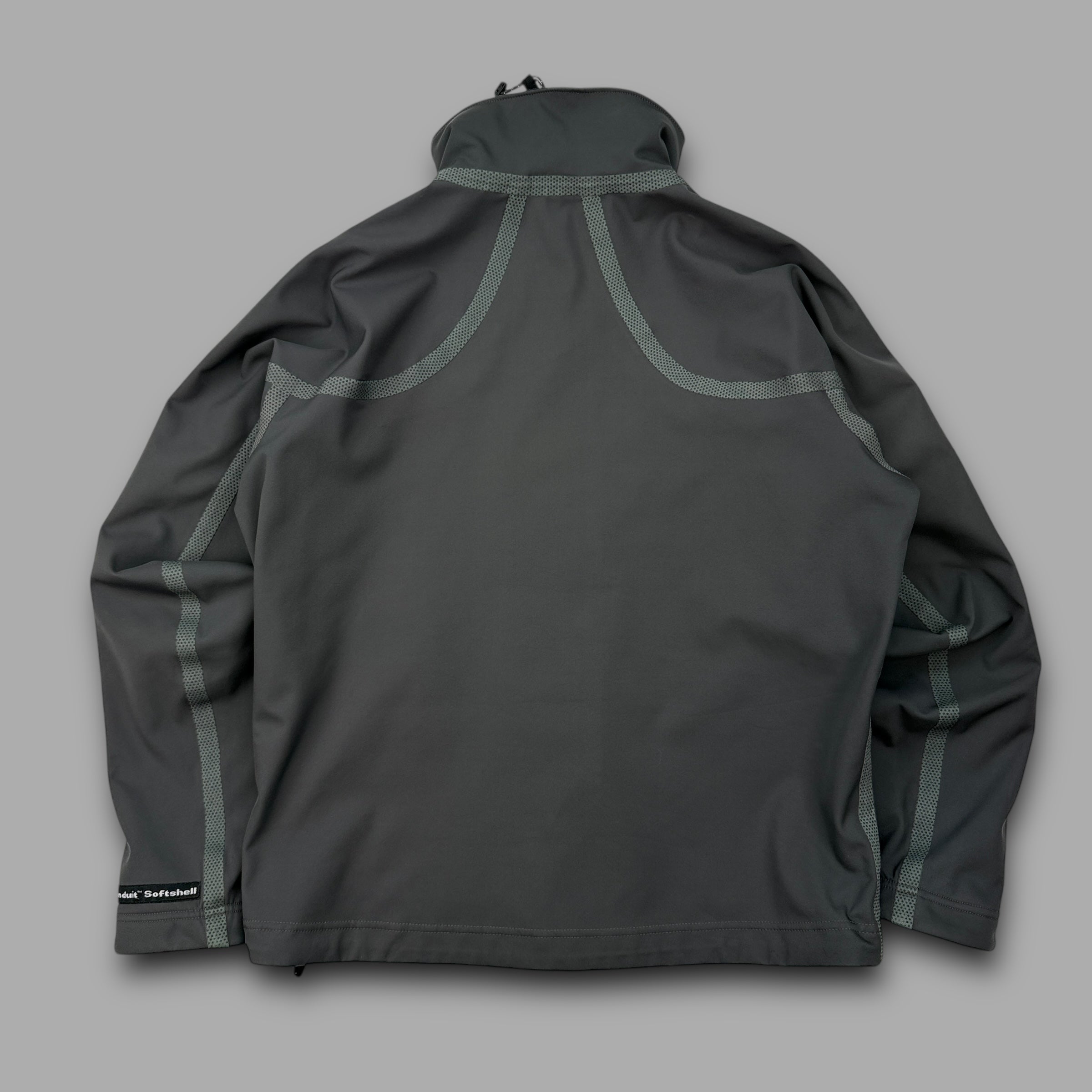 Mountain hardwear 2000's technical taped seams conduit softshell jacket (S)