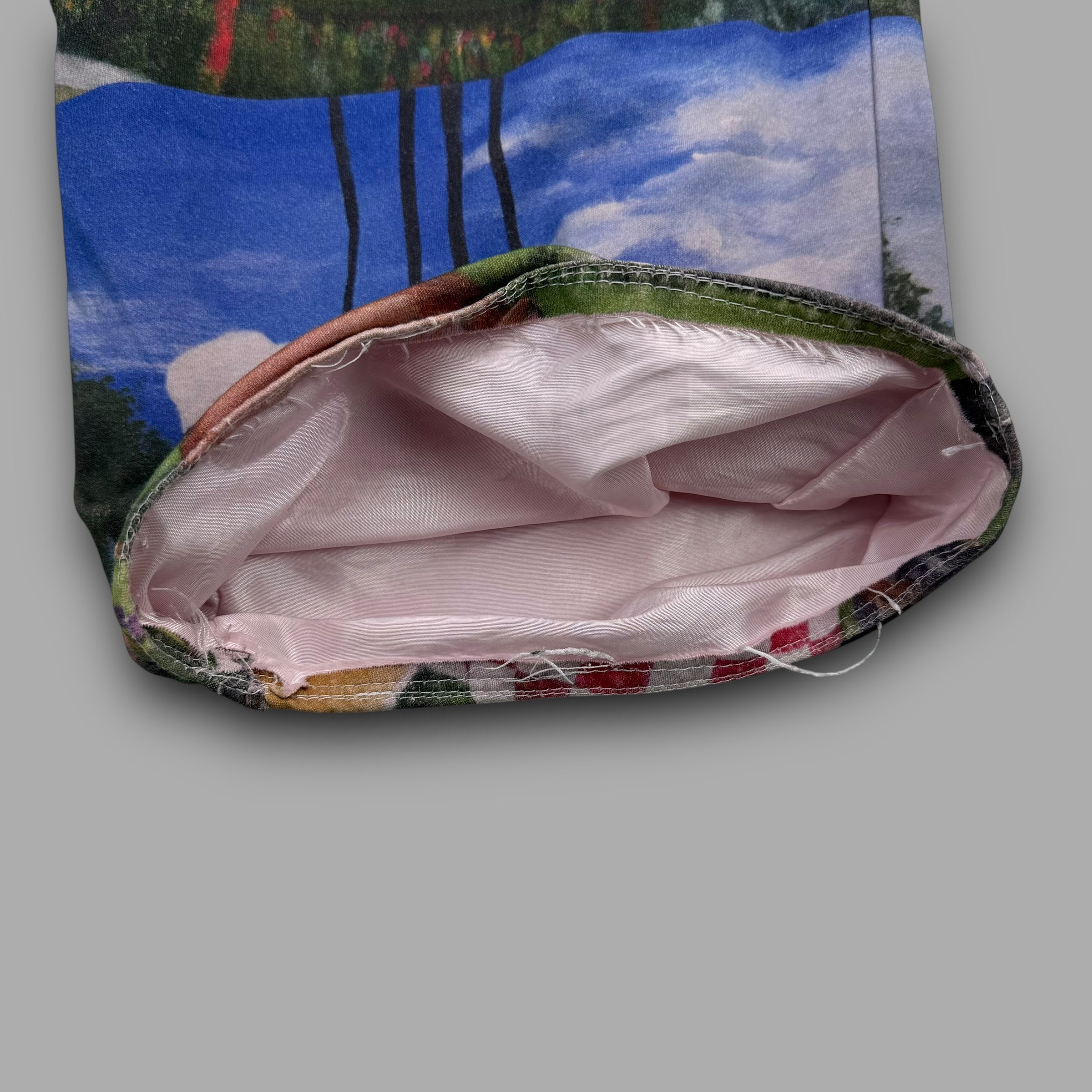 Flay x trouser project 1/1 'in the garden' baggy track bottoms (S)