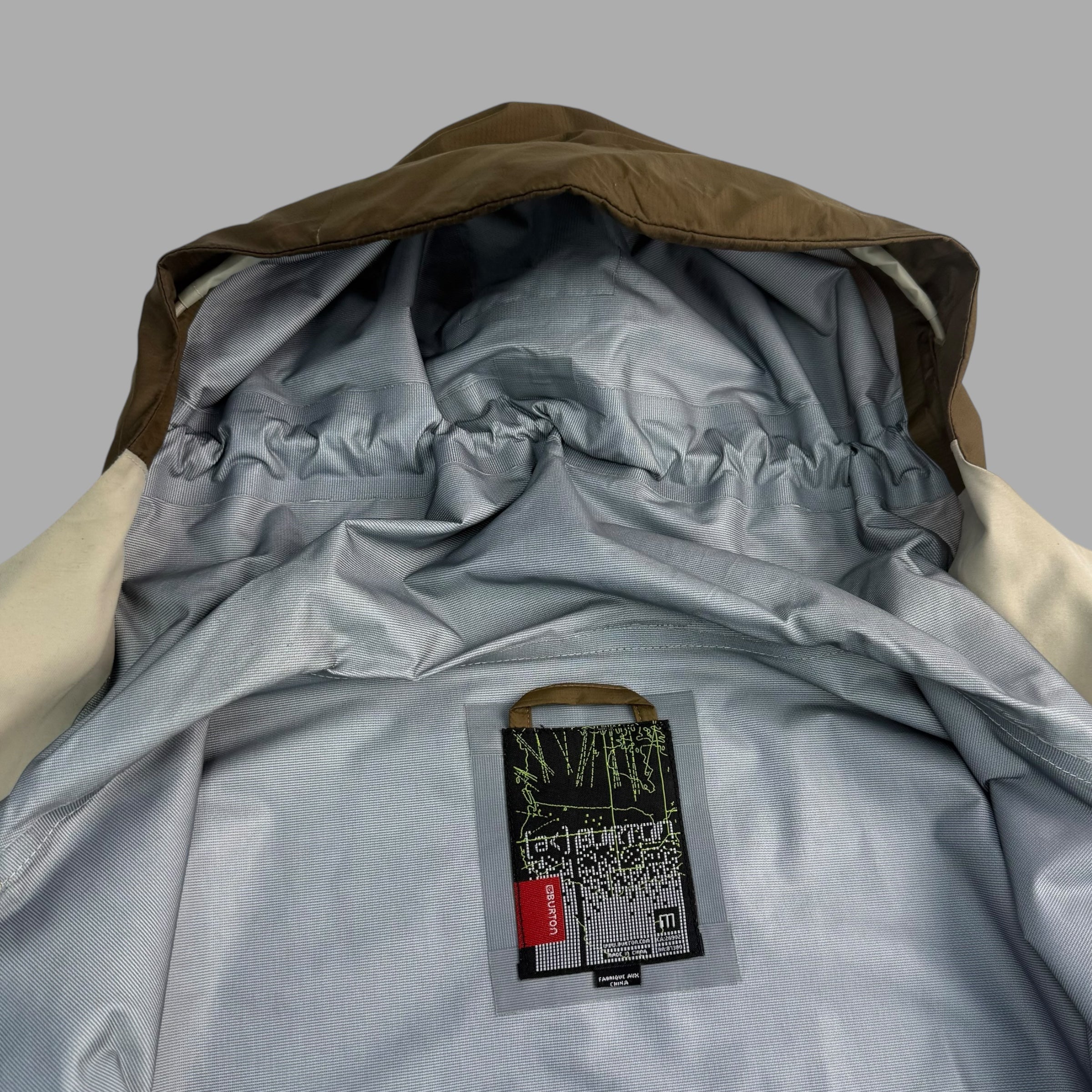 Burton AK 2000's technical taped seams nylon ski jacket (M-L)