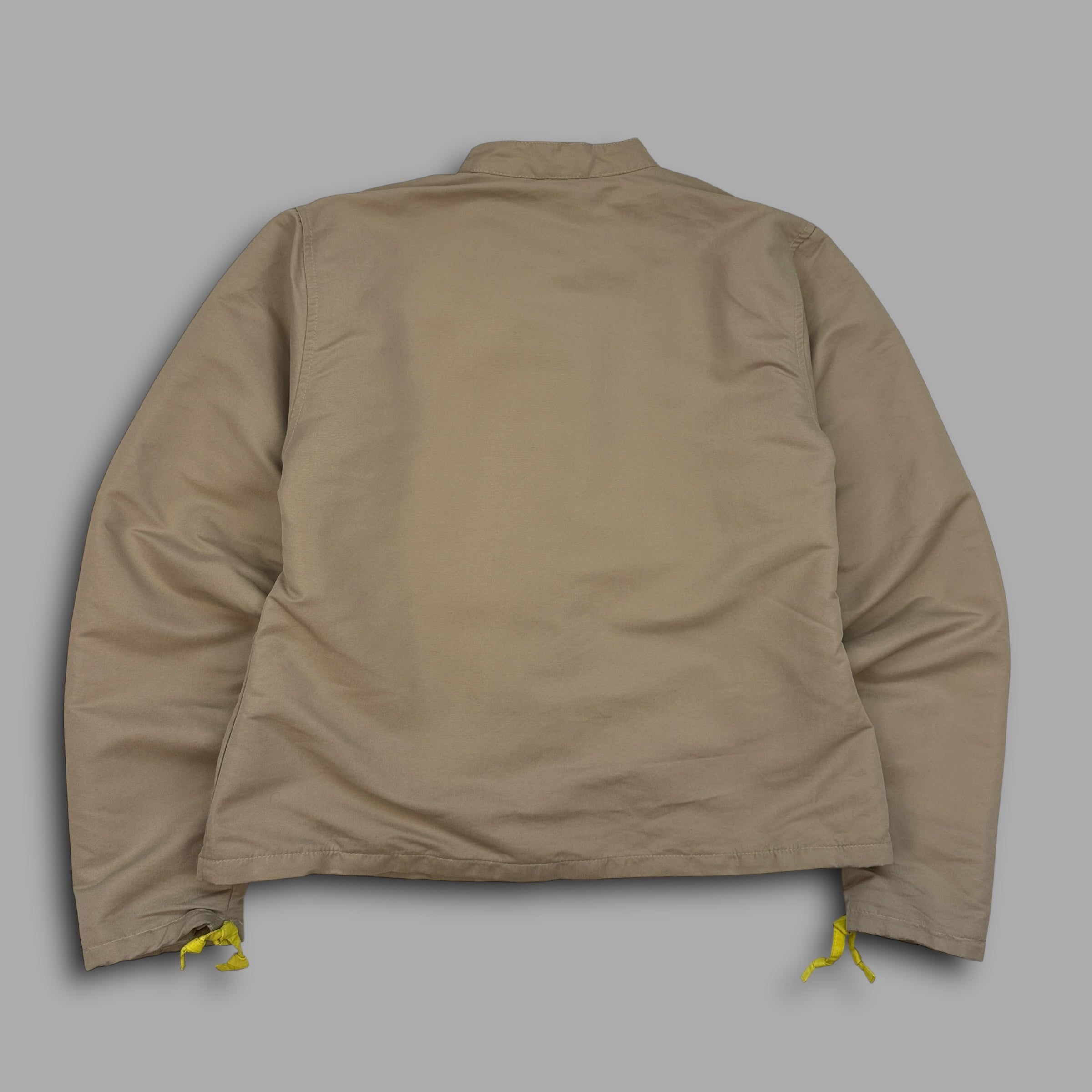 Nike 2000's technical asymmetrical velcro closure coach jacket (XS-S)
