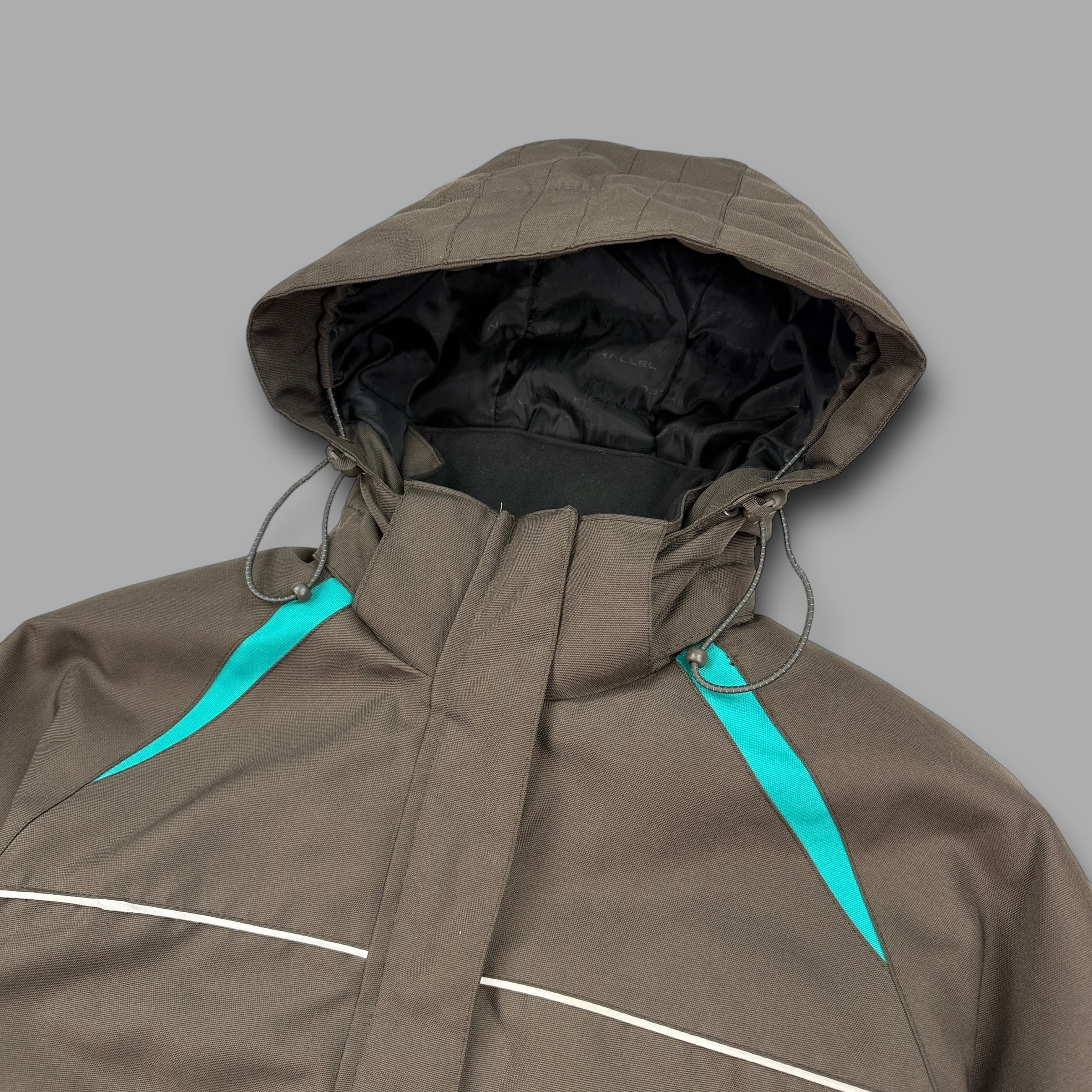 Parallel technical ski jacket with contrast panelling (S) wms