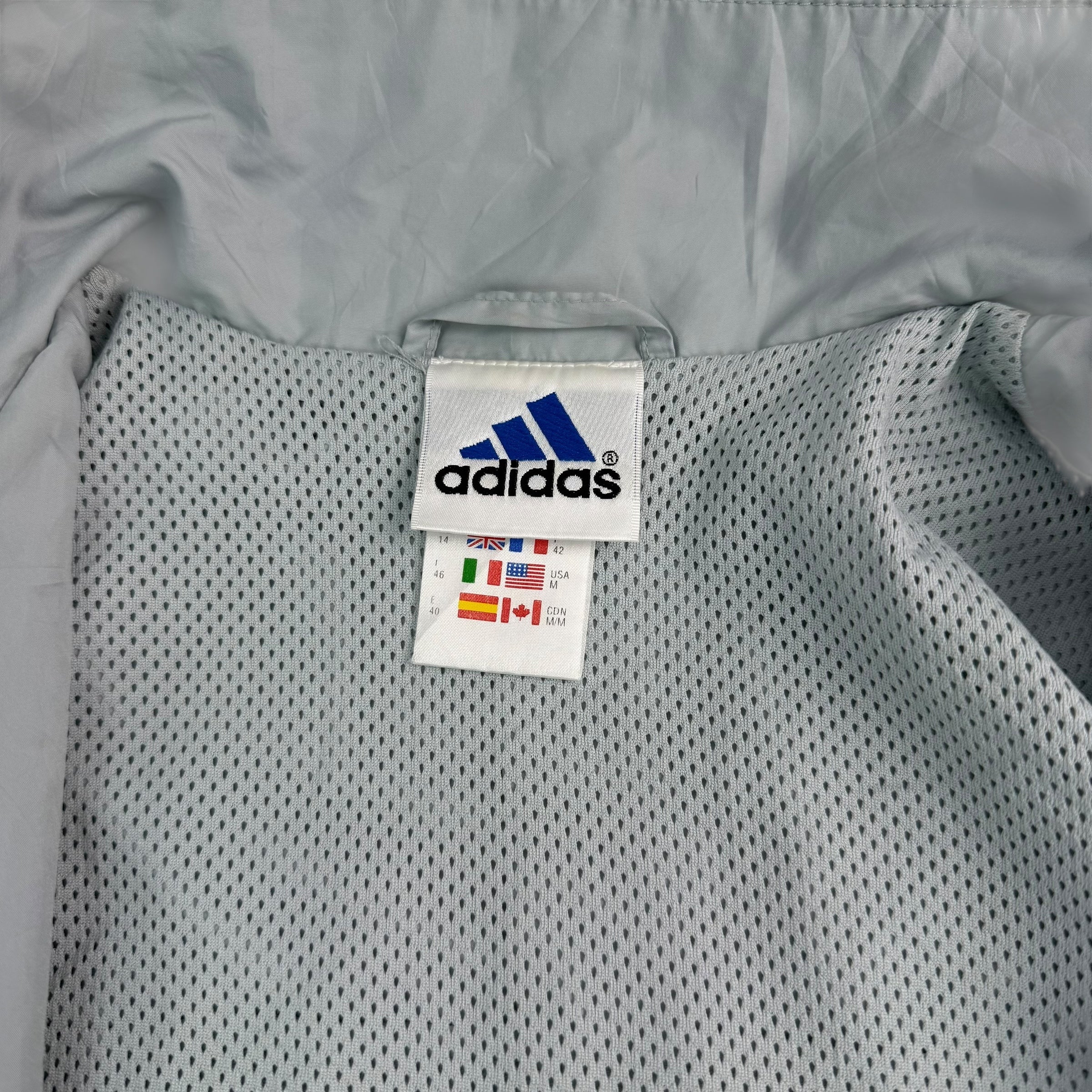 Adidas 2001 technical multi-pocket track jacket (S)