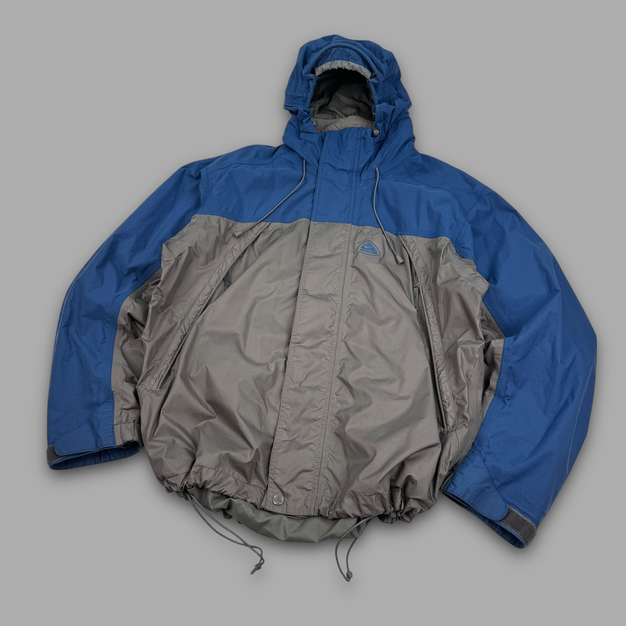 Nike ACG 2000's technical panelled two tone softshell jacket (M)