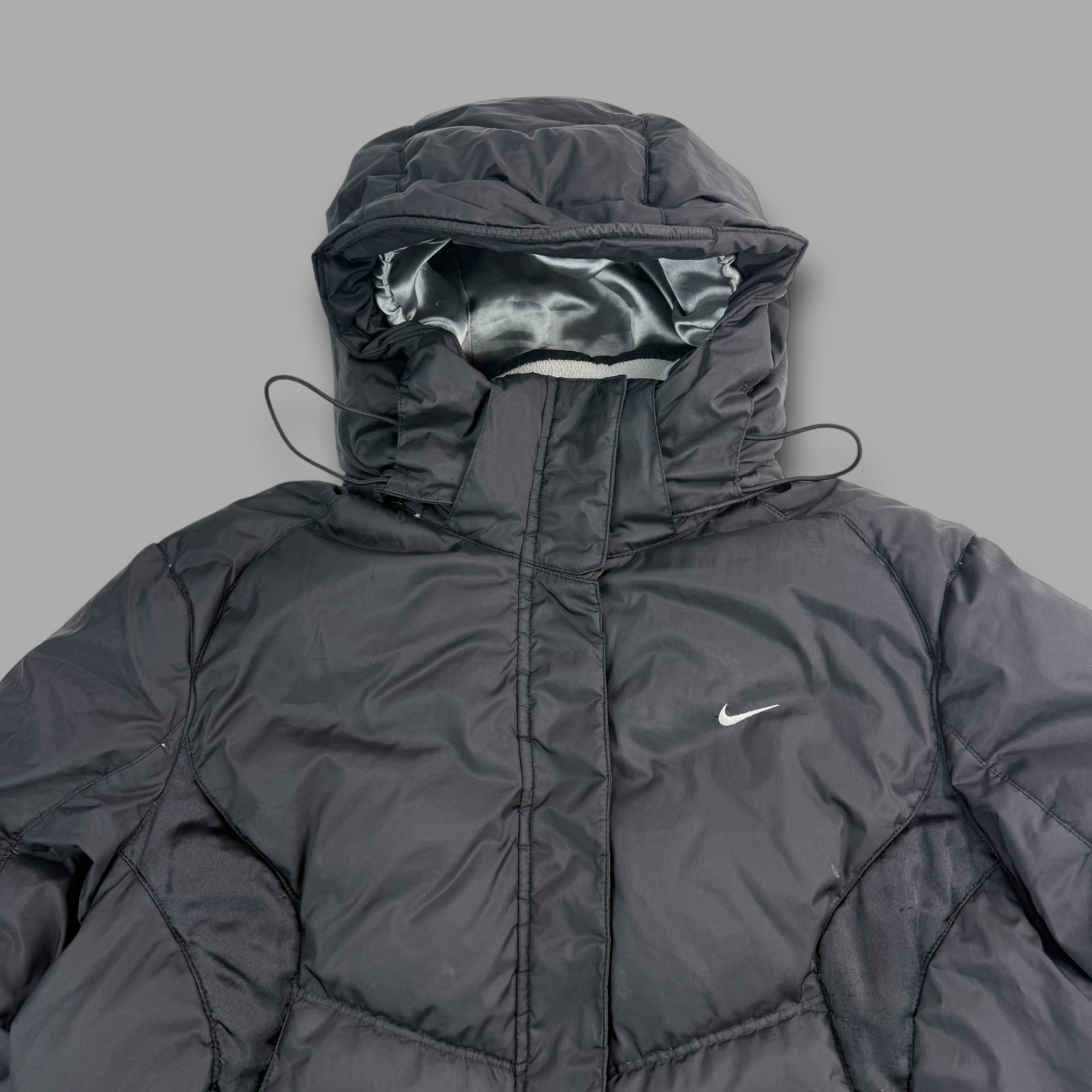 Nike 2000's panelled 550 down-filled puffer jacket (S)