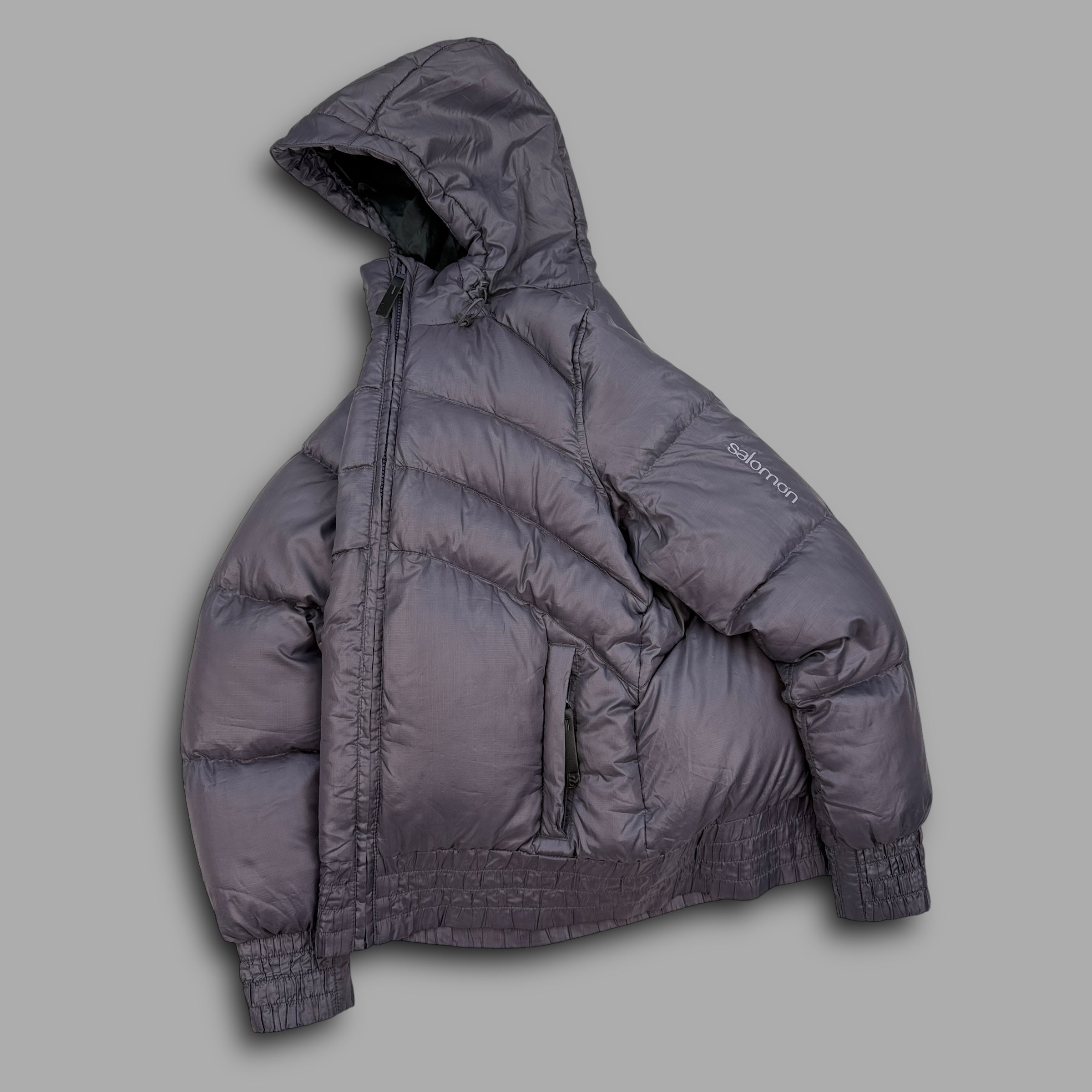 Salomon 2000's downfilled nylon puffer jacket (M)