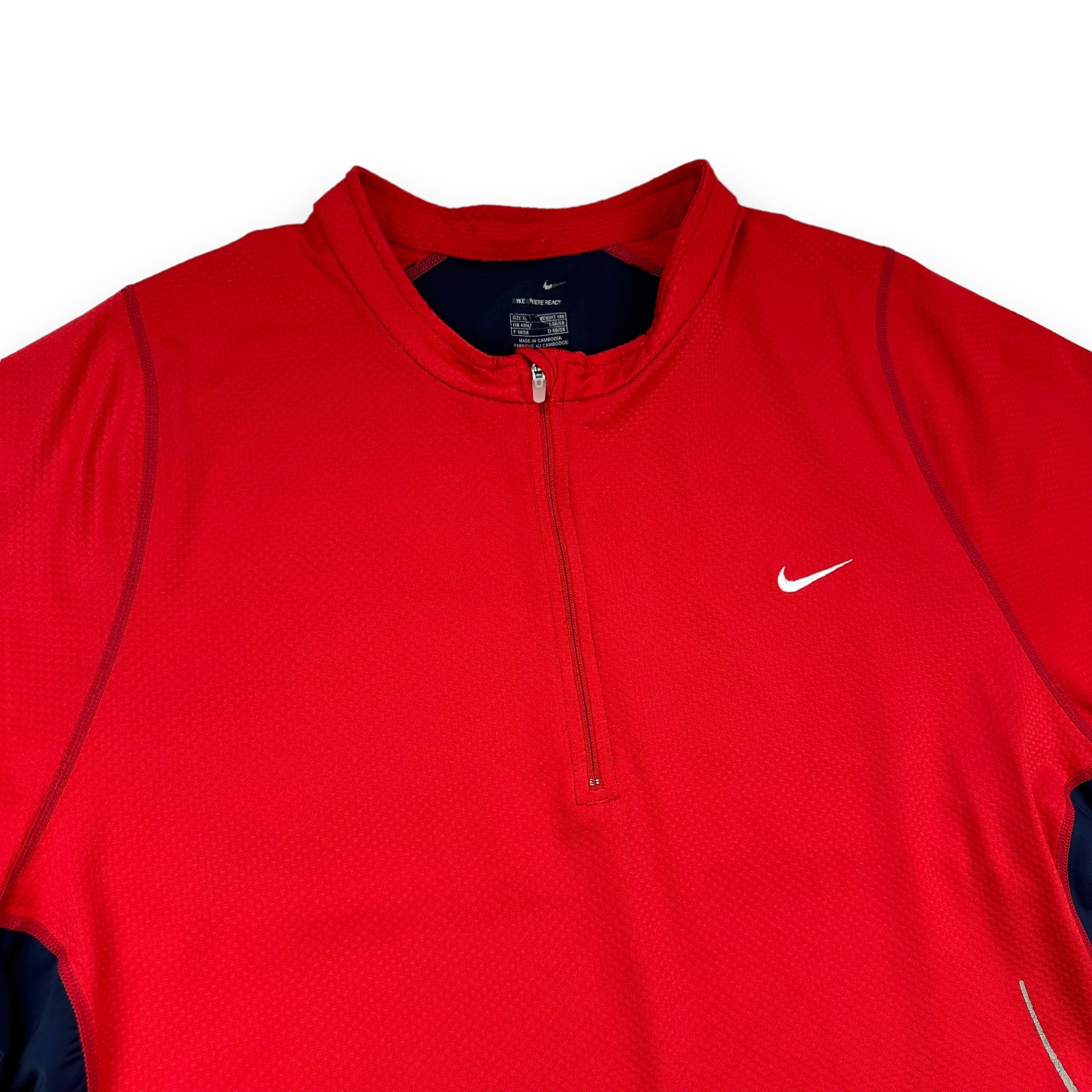 Nike sphere react 2000's technical zip-up tee (XL)