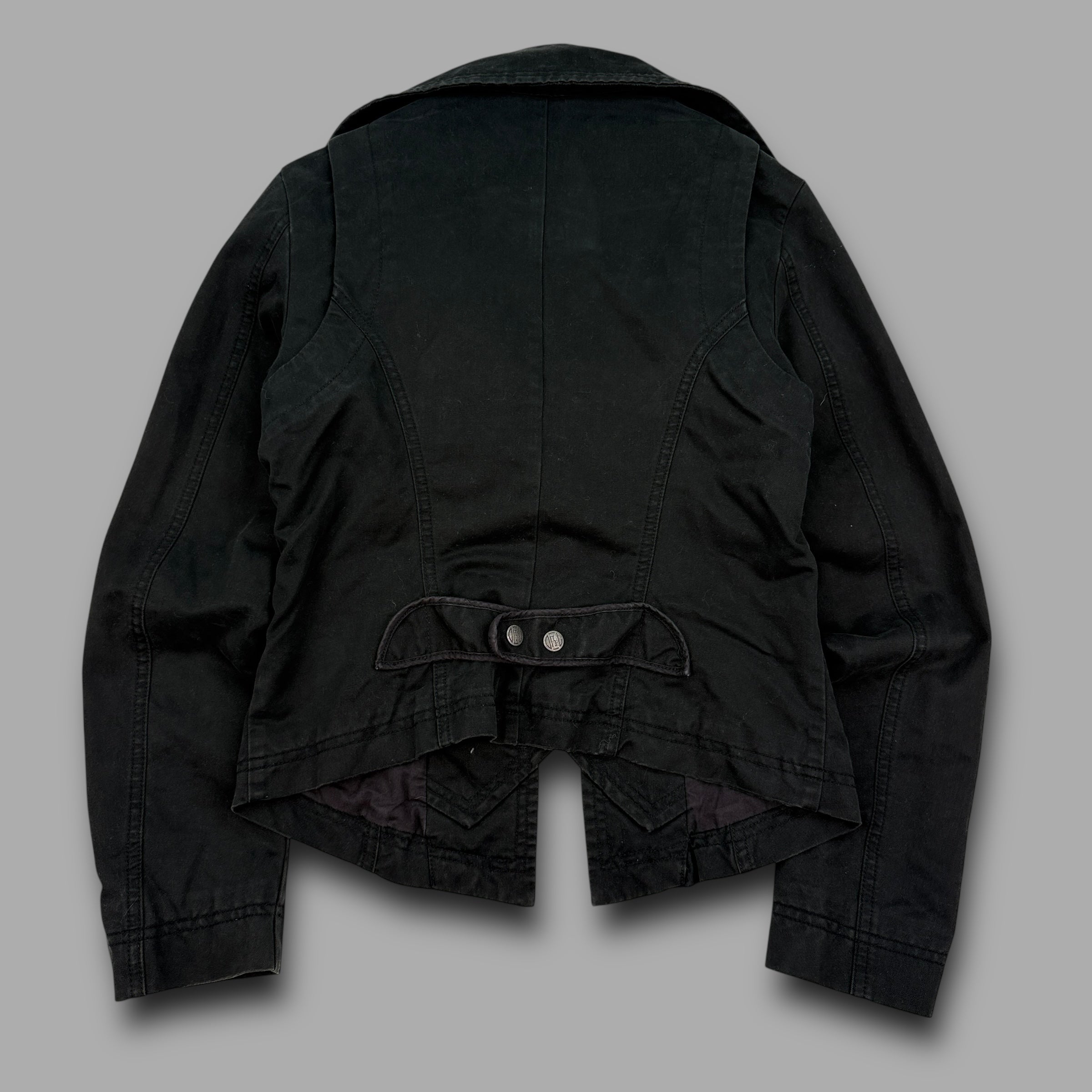 Diesel 2000's technical button closure blazer jacket (L) wms