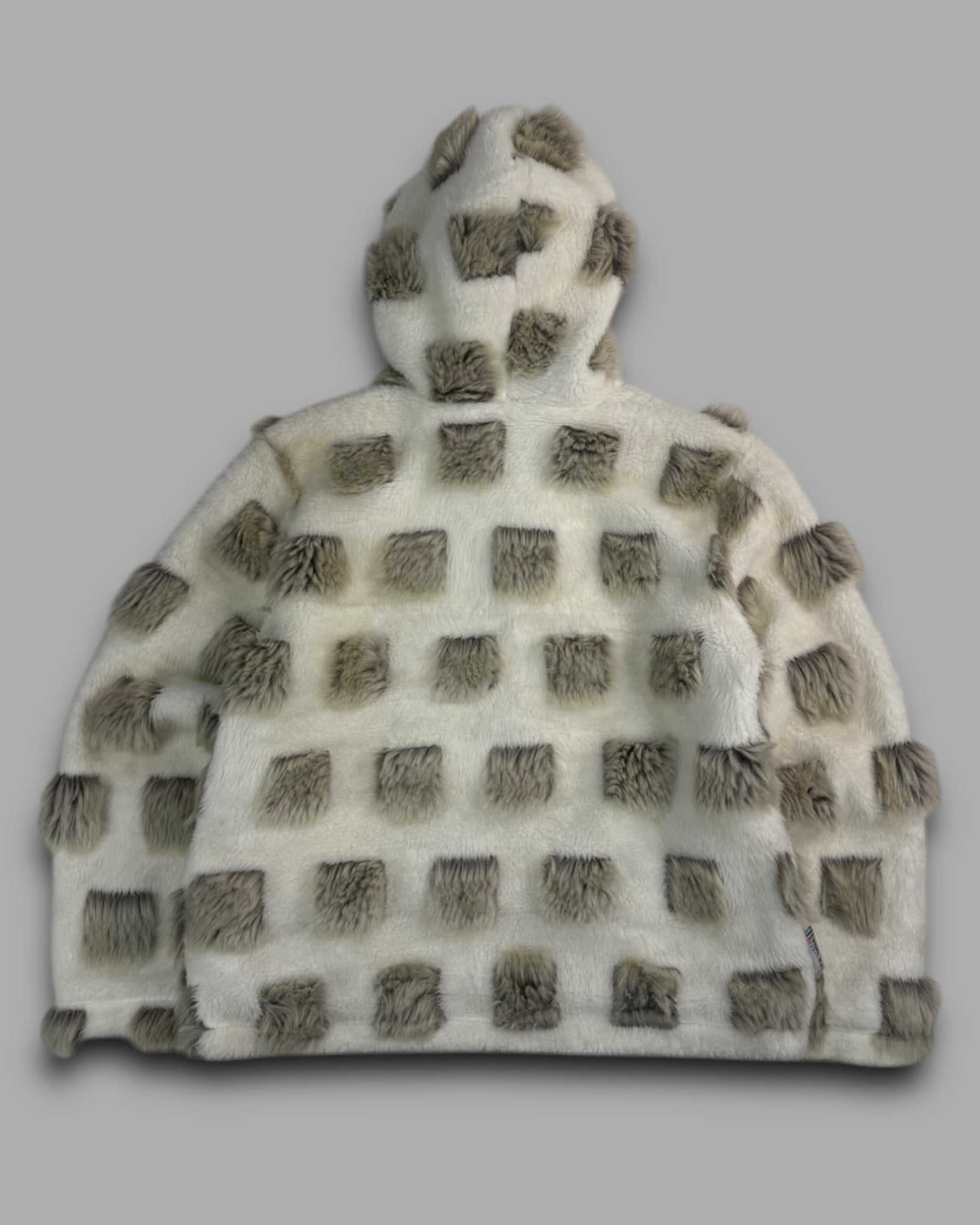 Tog24 technical 1990's modacrlic full-zip jacket (S)