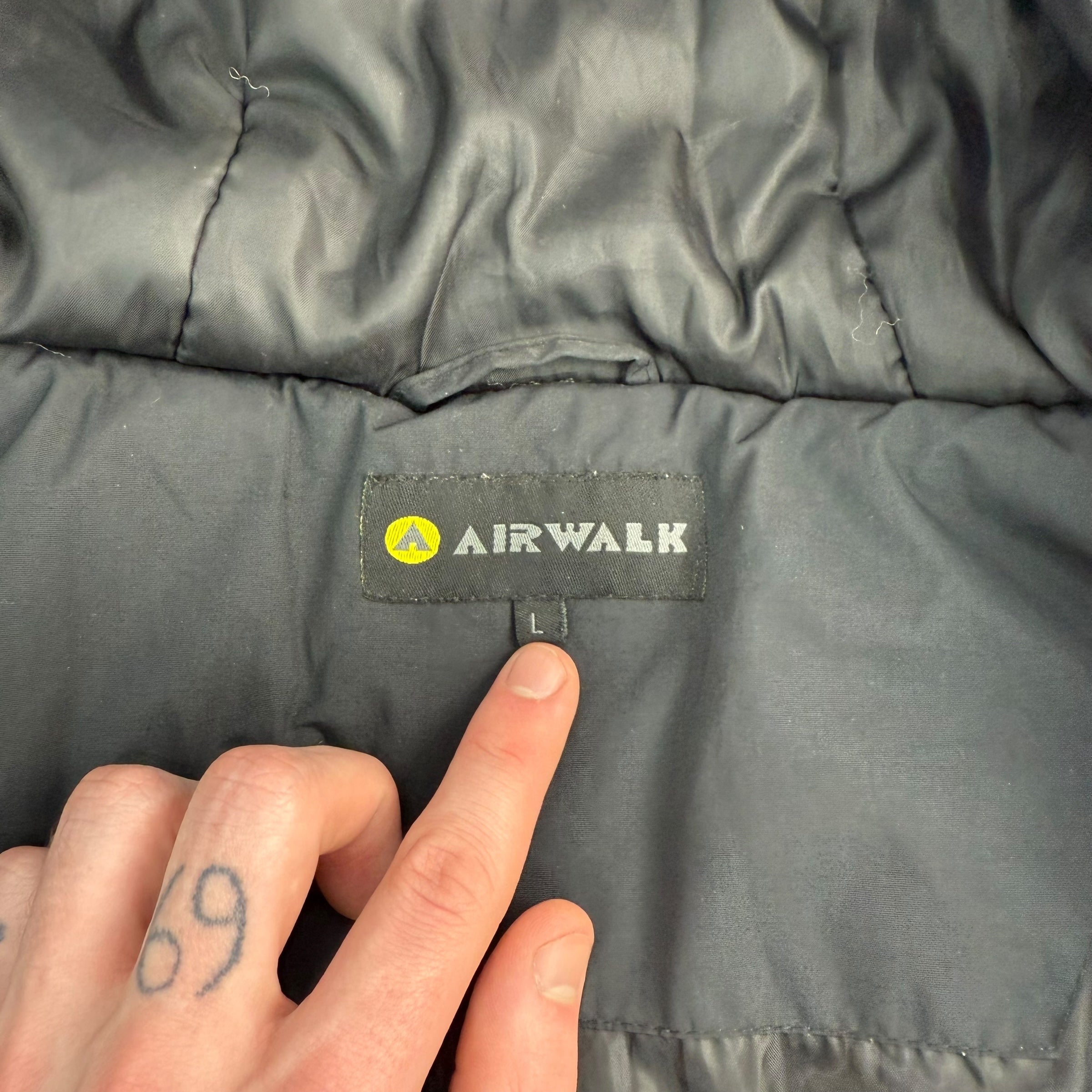 Airwalk 2000's nuclear goggle shell jacket (L-XL)