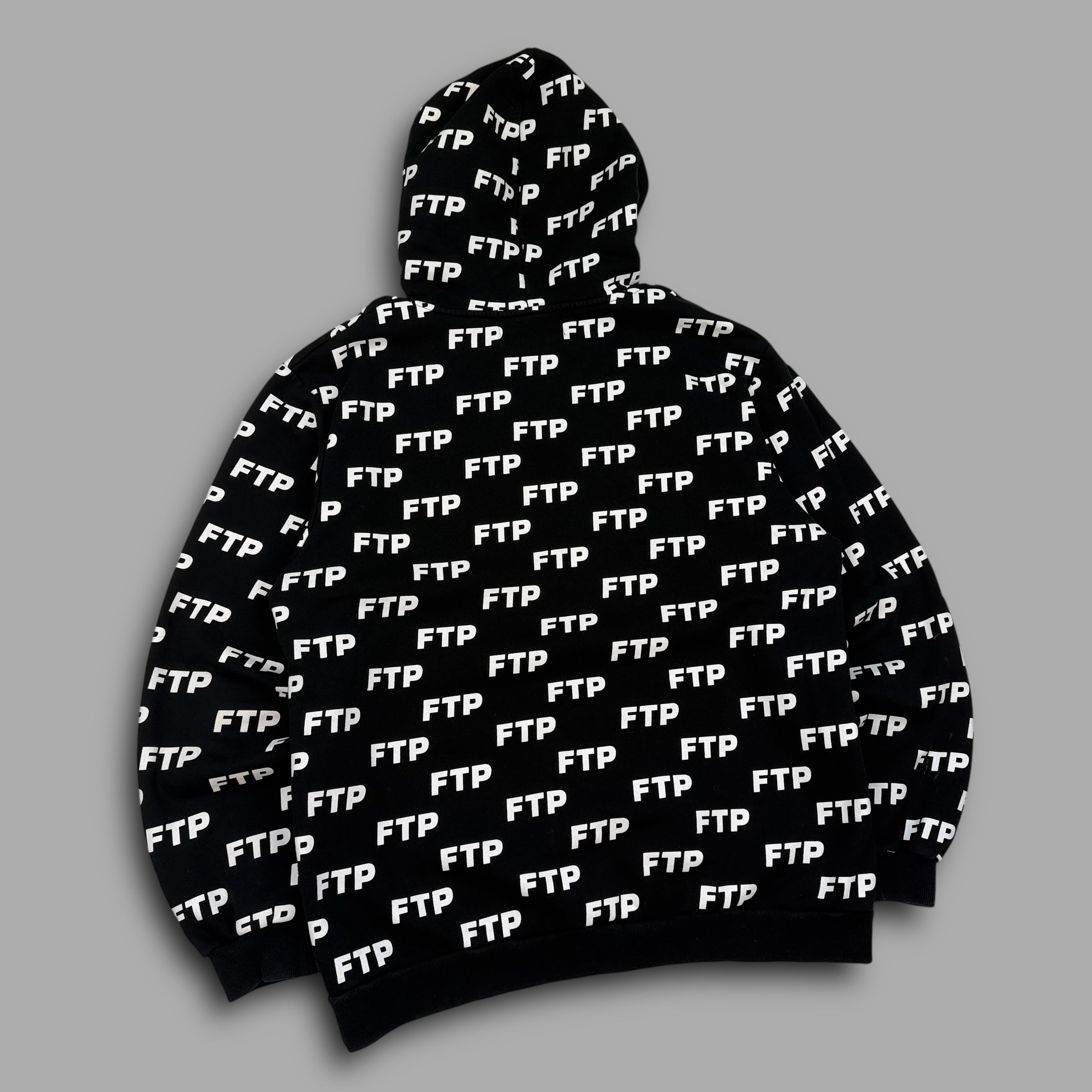 FTP pullover monogram hoodie (XL)