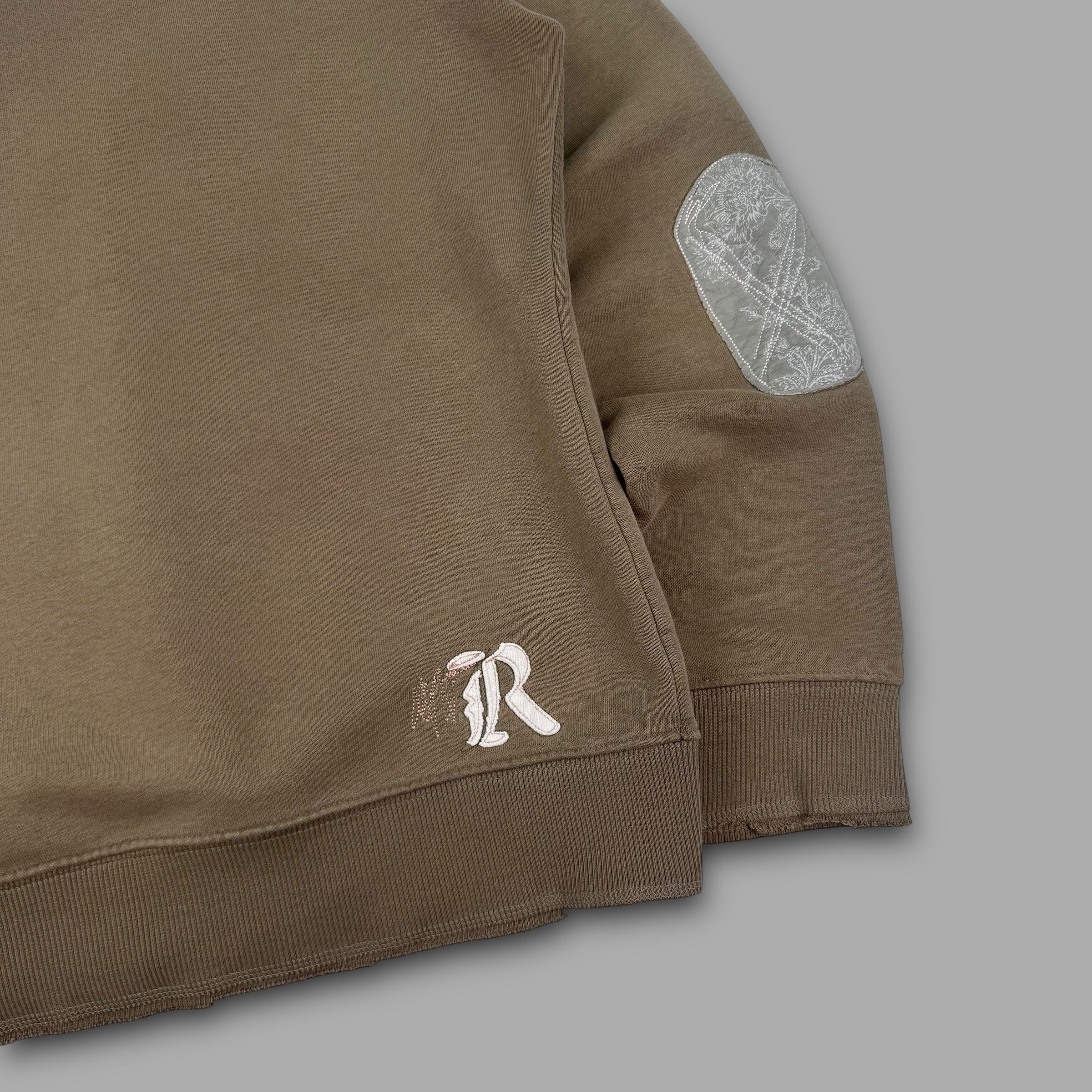 Roxy 2000's embroidered logo pull over hoodie (XL) wms