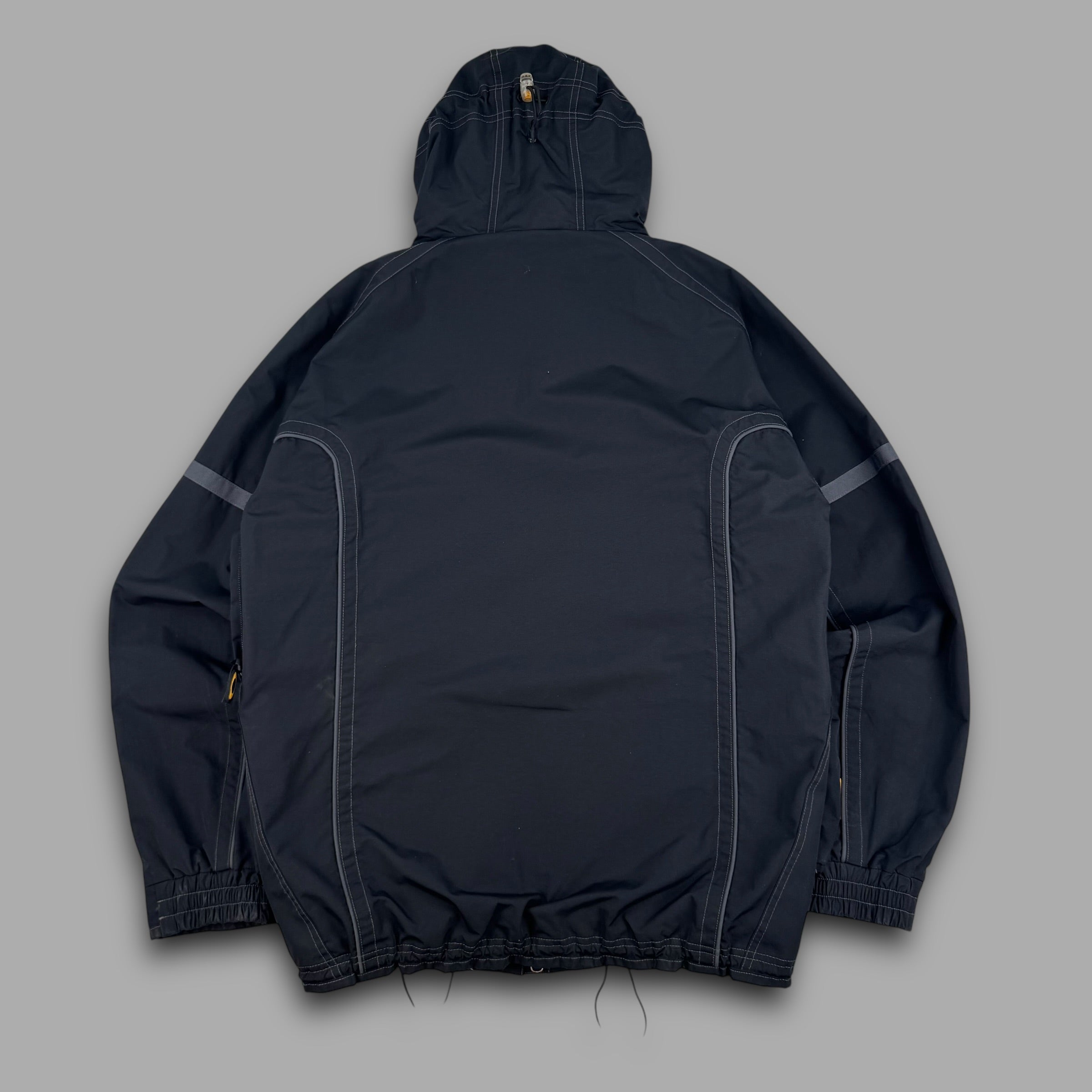 Oakley software 2000's technical panelled multi pocket softshell ski jacket (S-M)