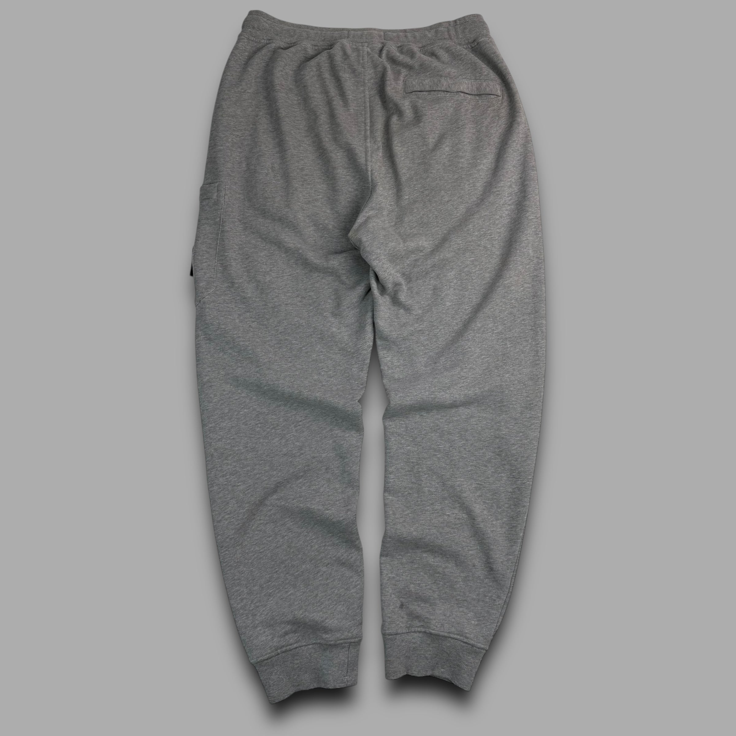 Stone island straight leg grey joggers (S)