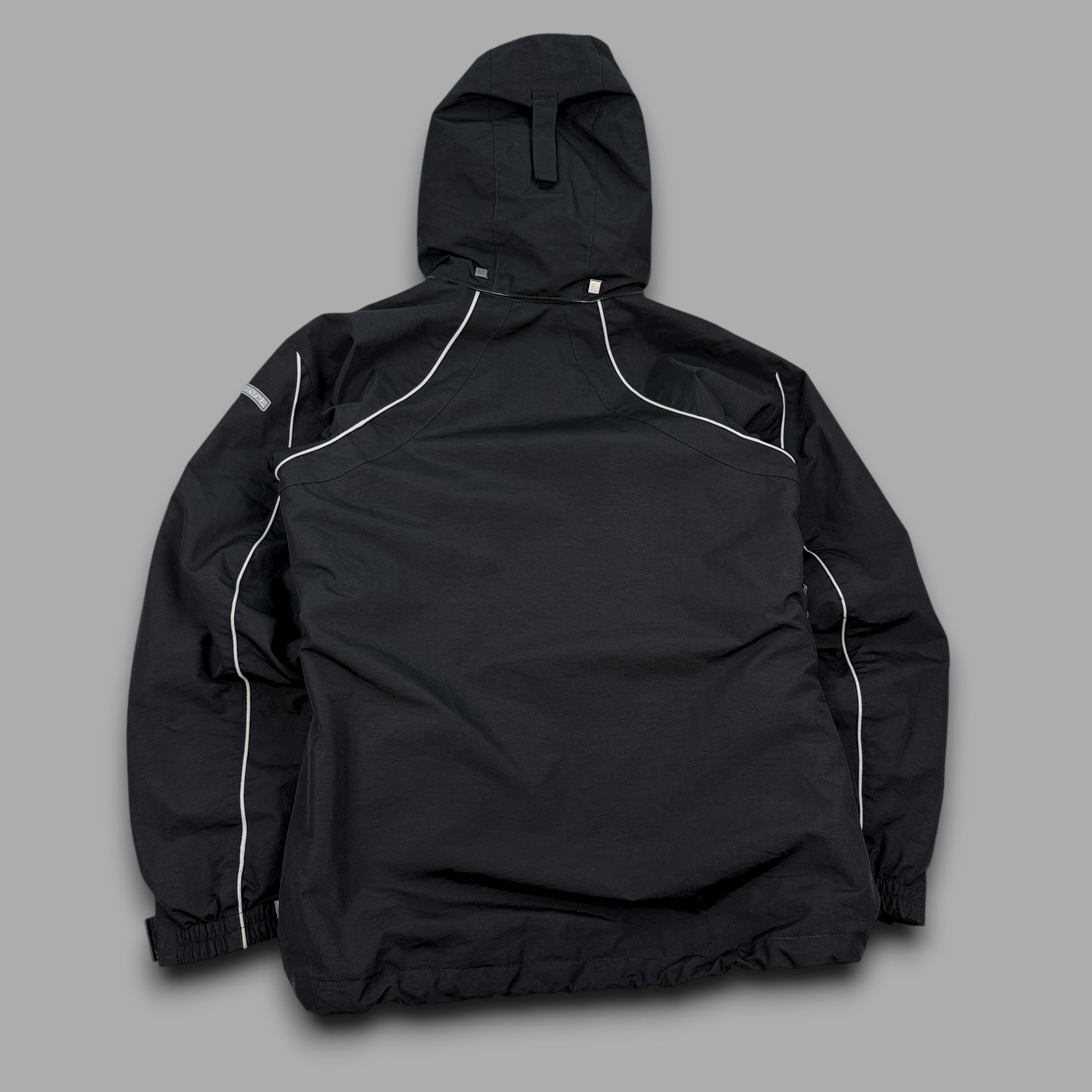 Columbia convert 2000's technical pinstripe vented softshell ski jacket (S)