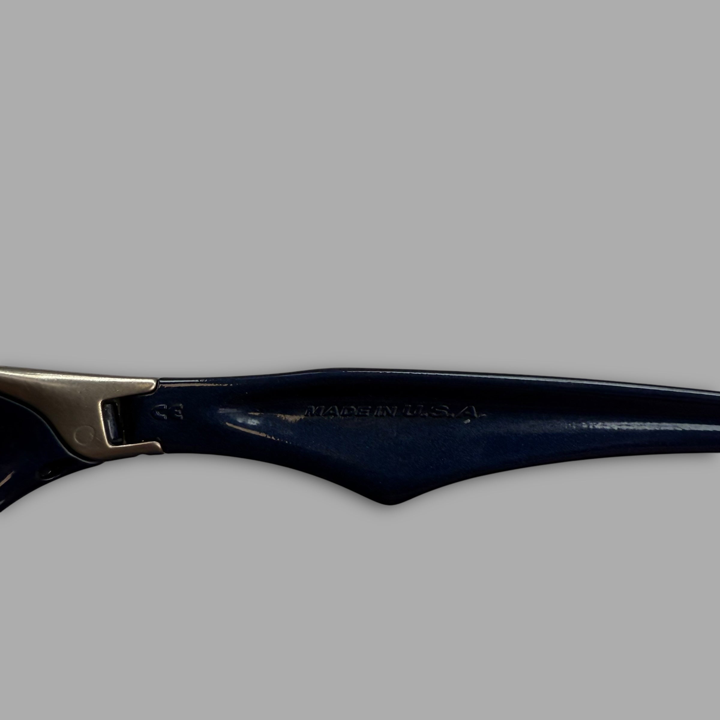 Oakley Scar blue frame with iridium lenses (OS)