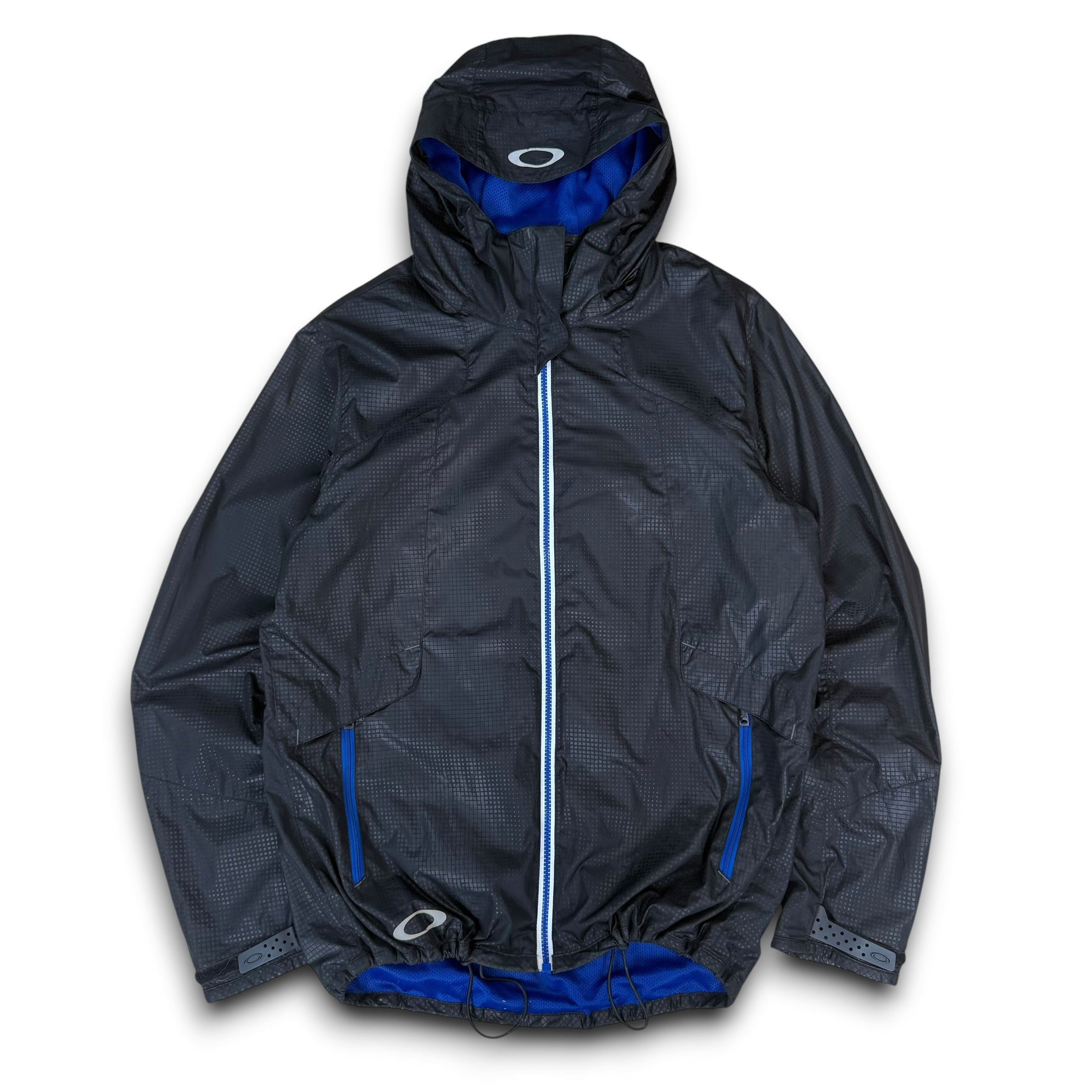Oakley 2013 technical monogram zip up softshell windbreaker (M)