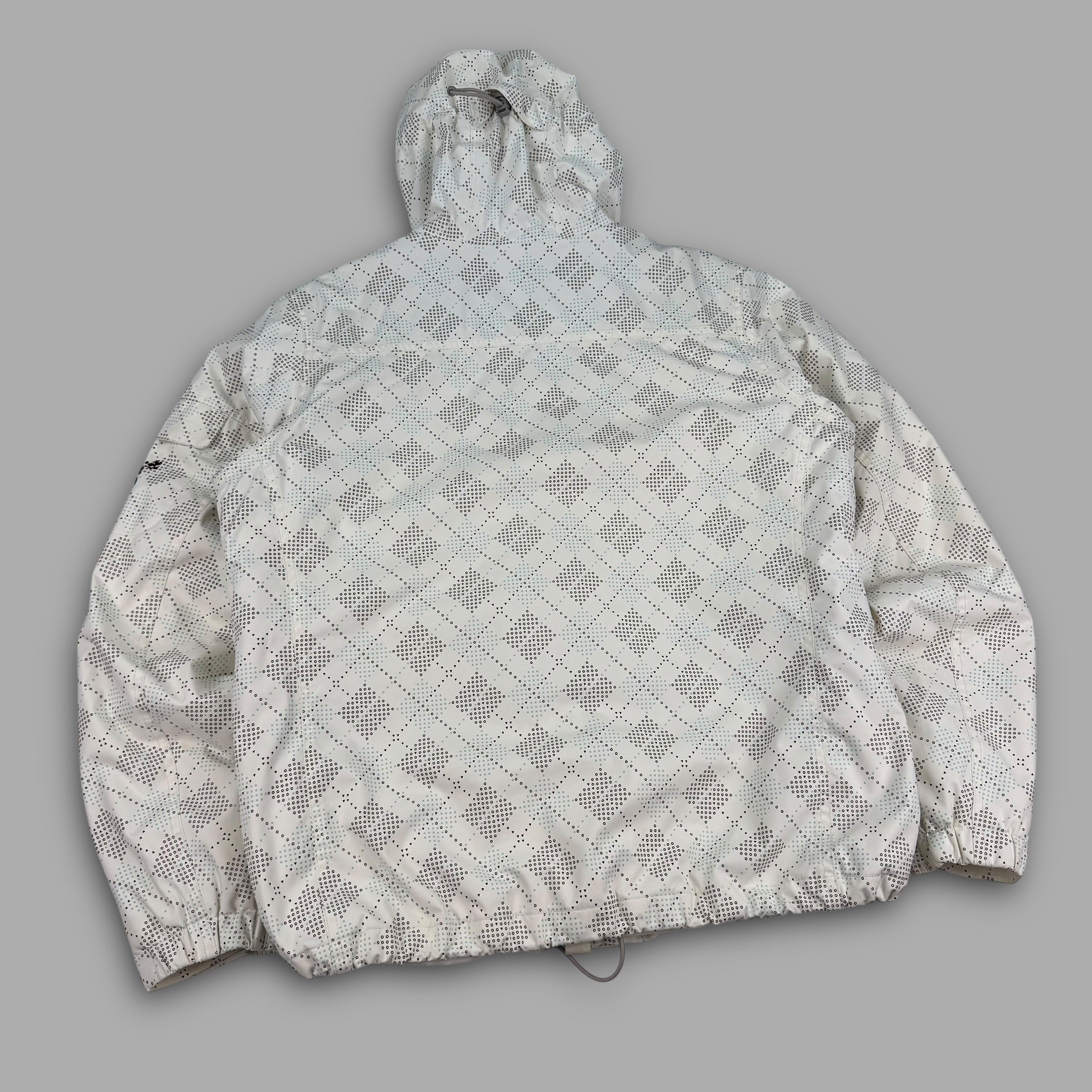 Burton 2000's technical vented monogram plaid ski jacket (L) wms