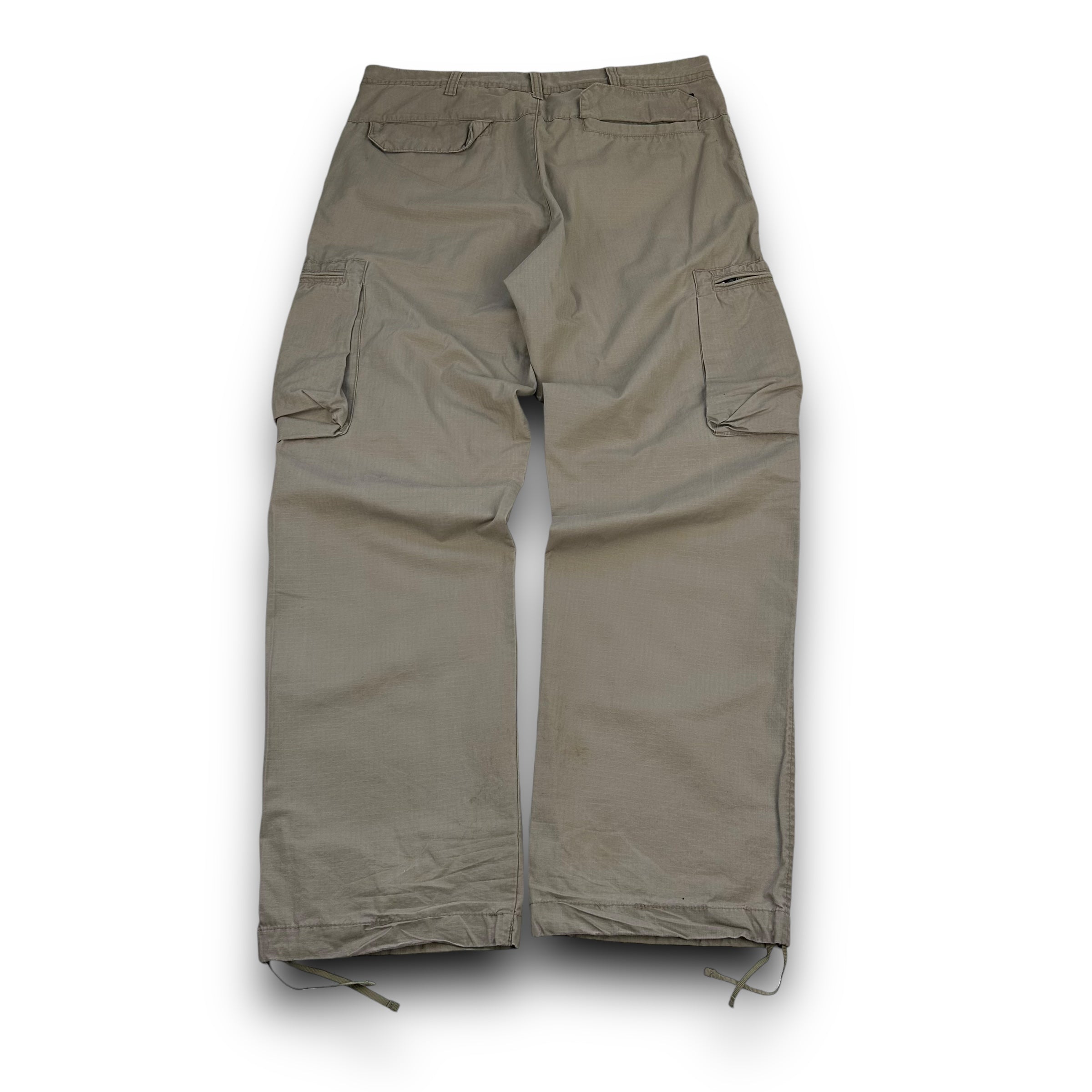 Nike 2000's baggy athletic dept. cargo bottoms (M)