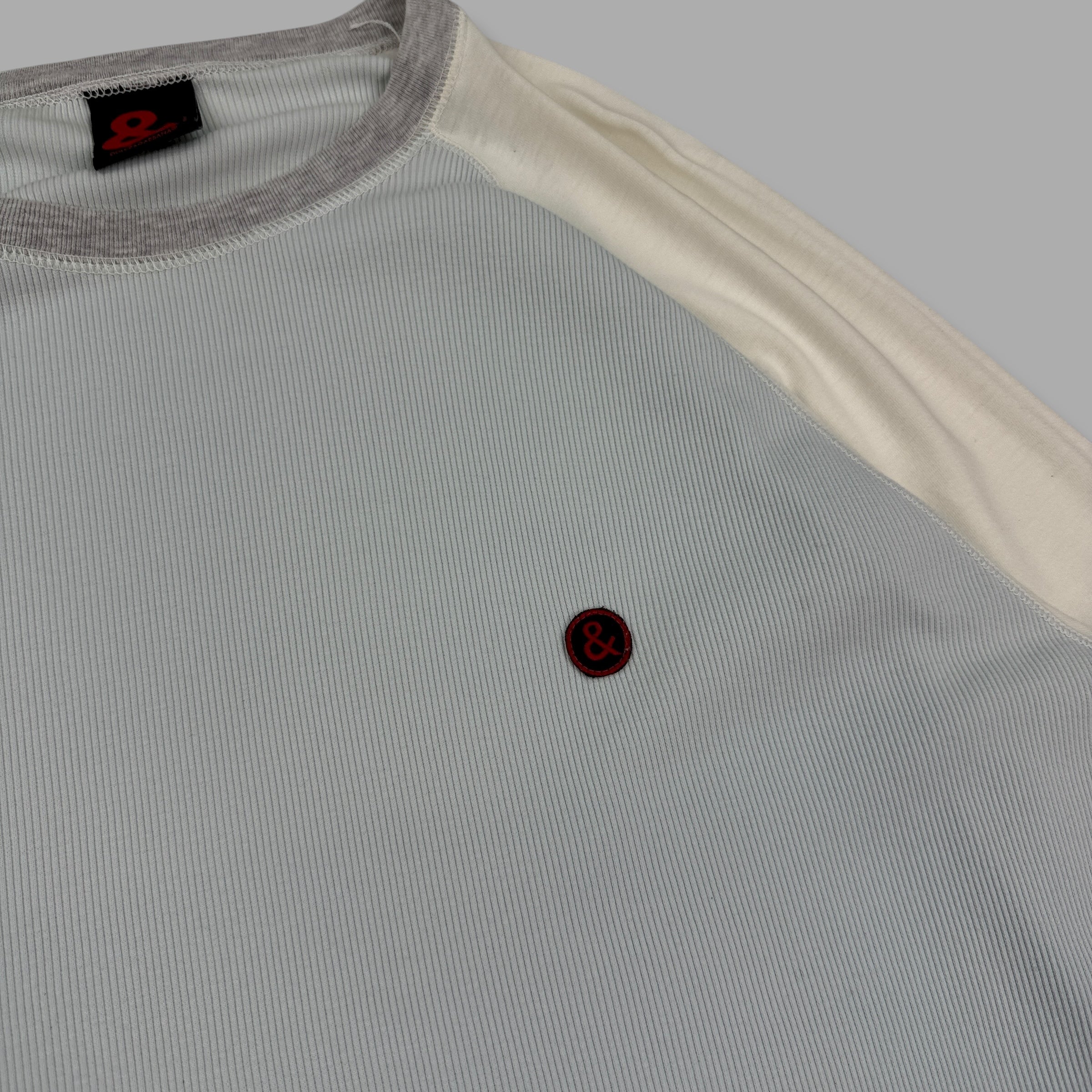 Dolce & gabanna 2000's pullover ribbed long sleeve tee (XL)