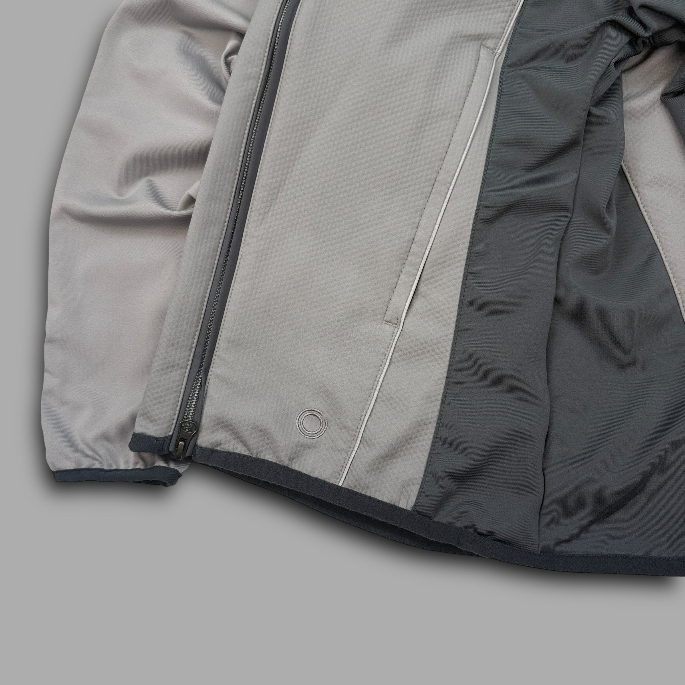 Nike sphere 2000's technical panelled zip-up softshell track jacket (XS)
