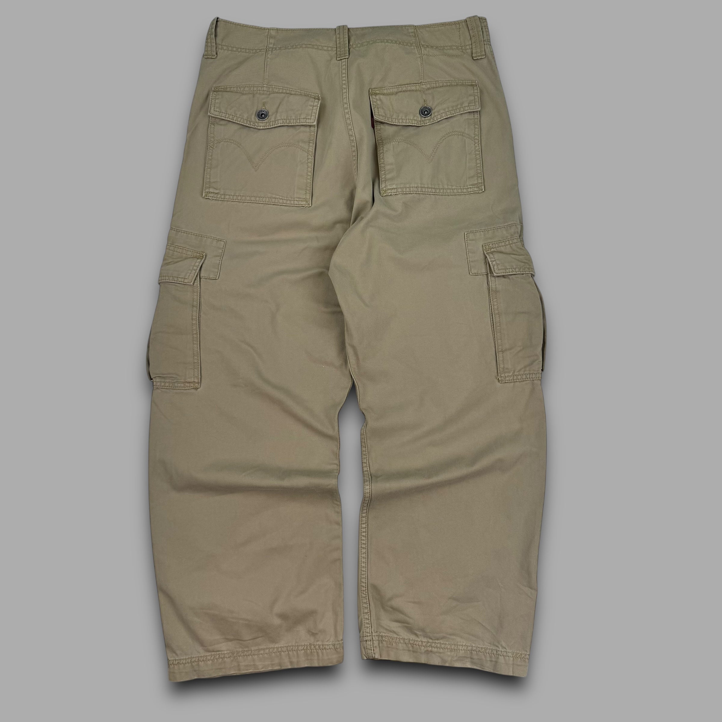 Levi's 2000's baggy wide leg loose fit cargo bottoms (M-L)