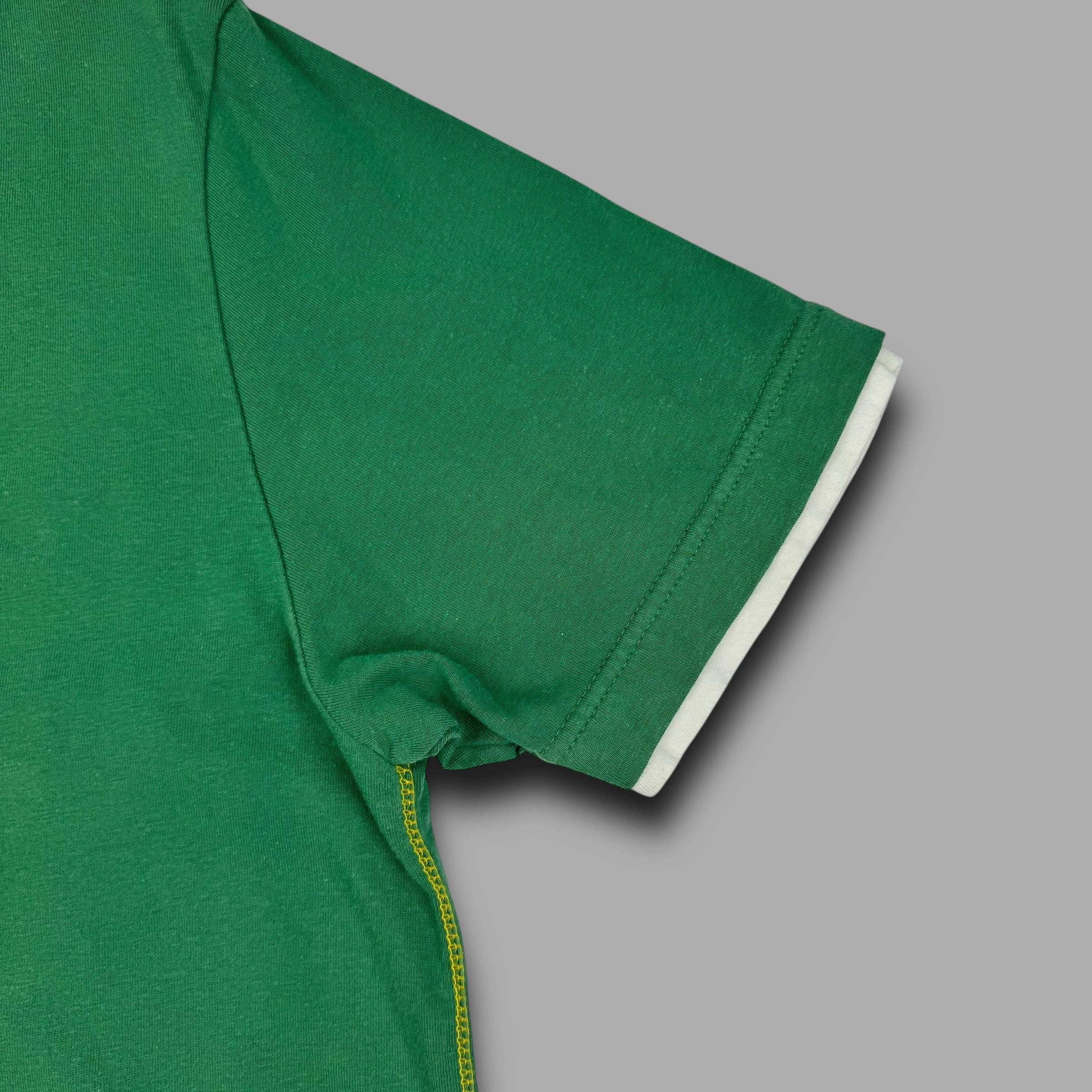 Celtic football 2000's graphic embroidered spellout tee (L)