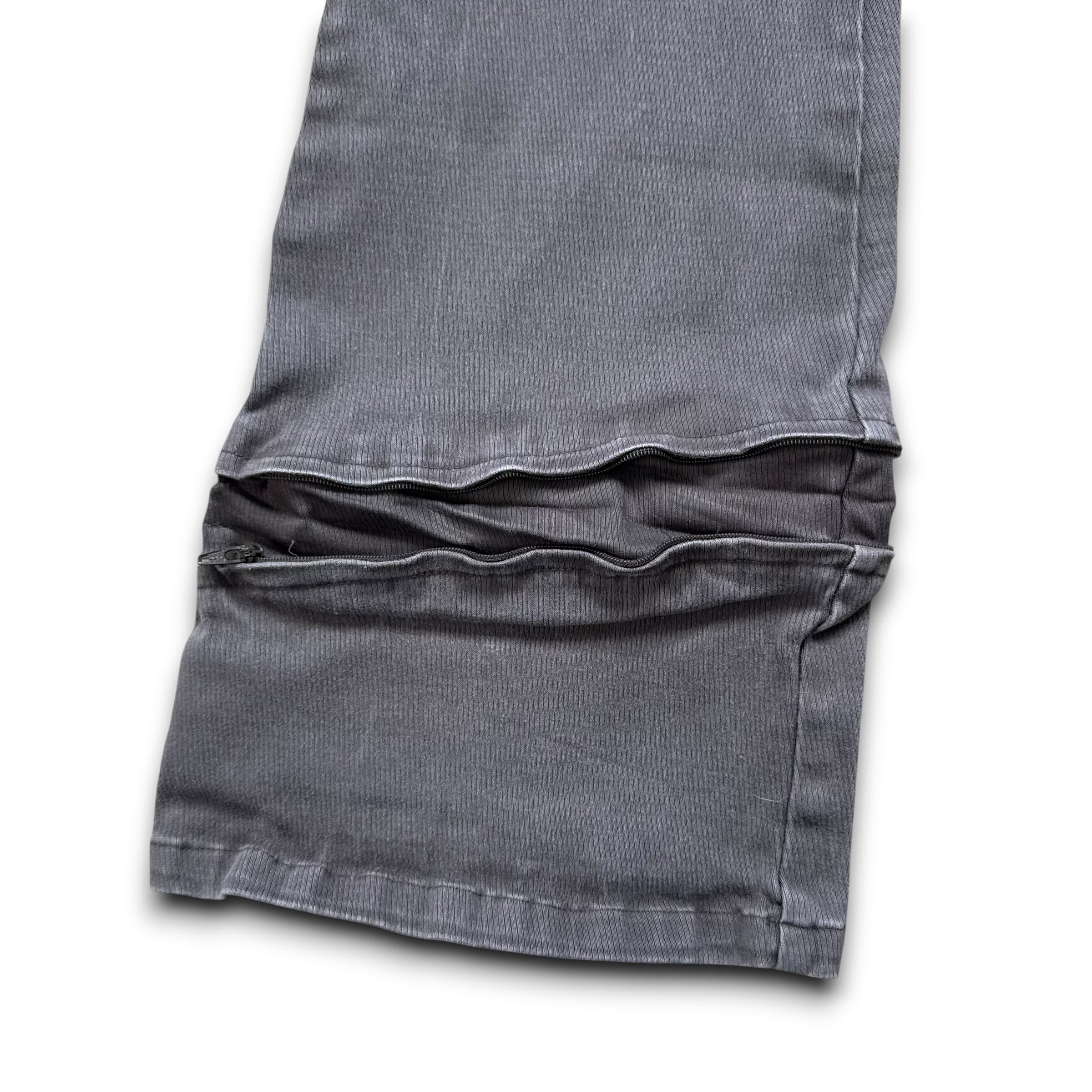Oakley 2000's technical expandable zip off flare denim jeans (S)