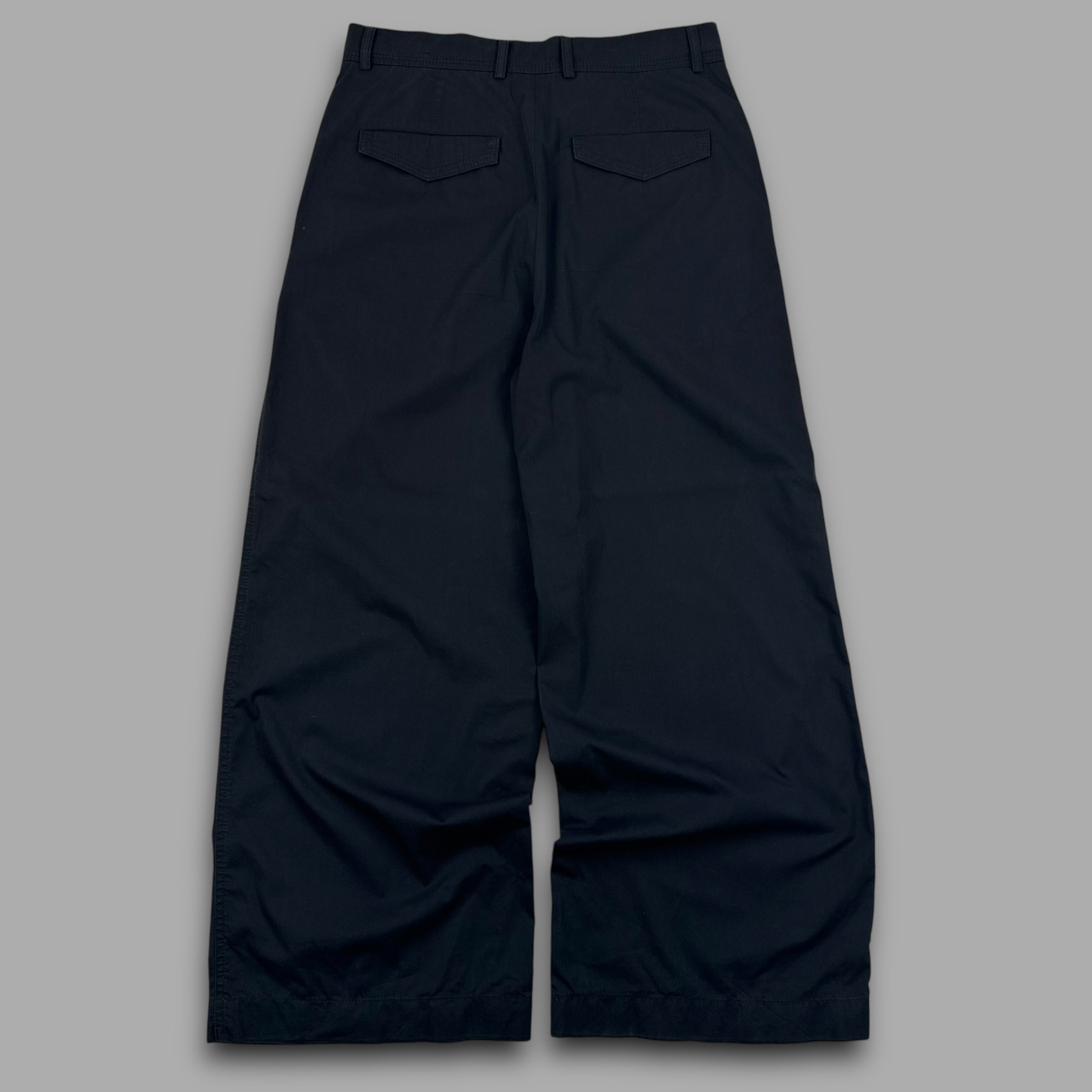 Massimo dutti 2000's pleated wide leg baggy trousers (S)