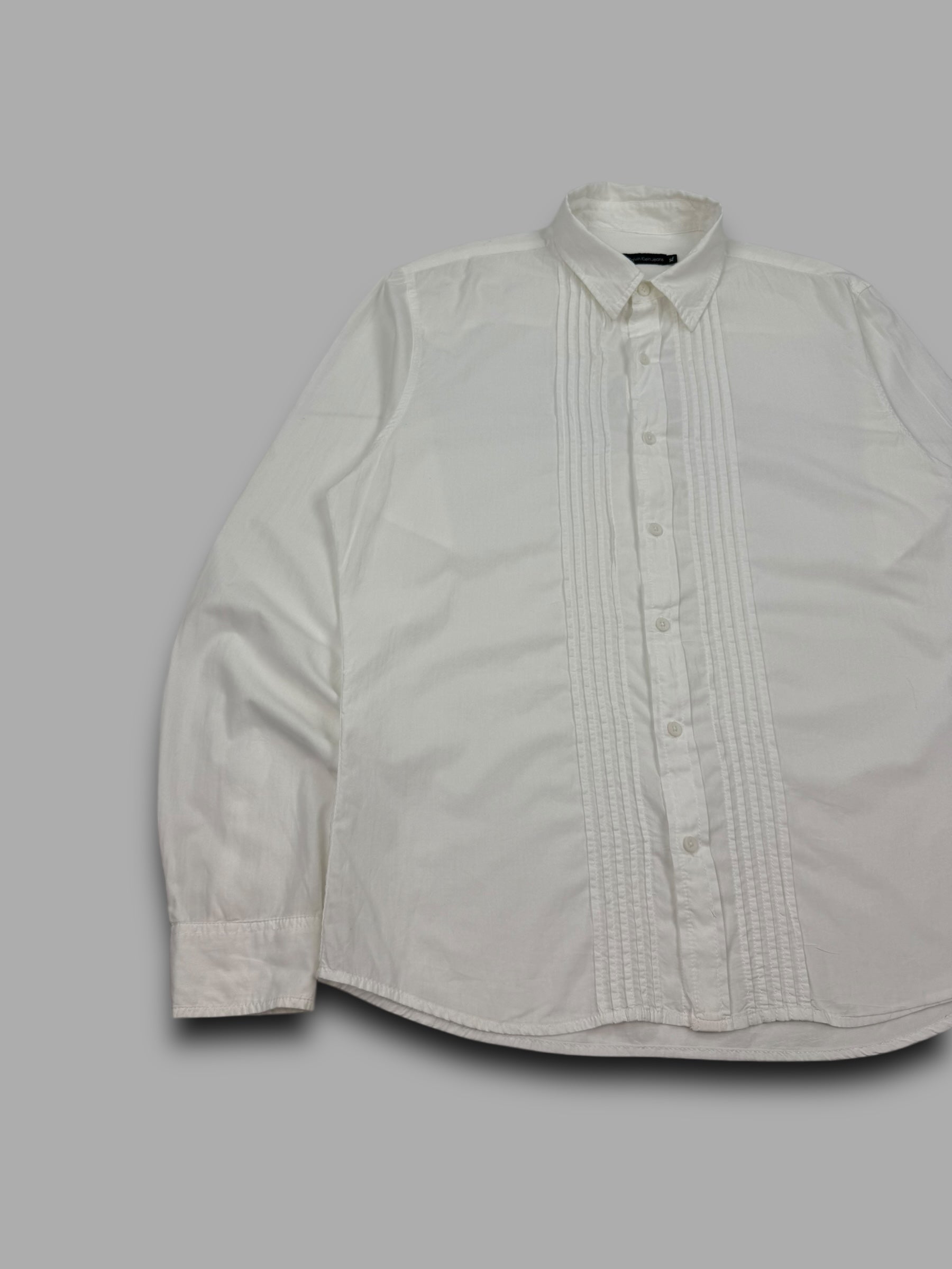 Calvin Klein formal long sleeve button up shirt (L)
