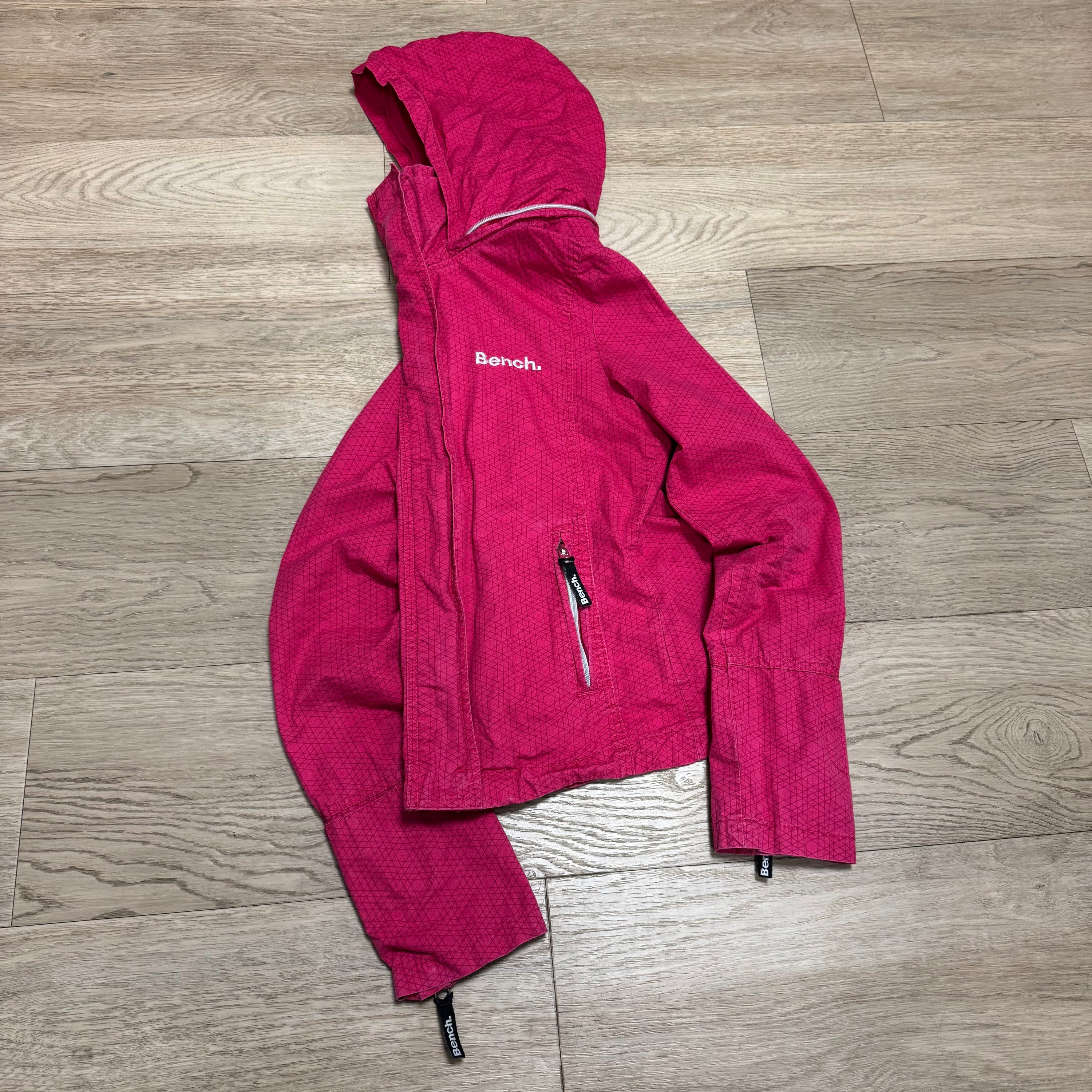 Bench 2000's cropped monogram zip up jacket (XS) wms