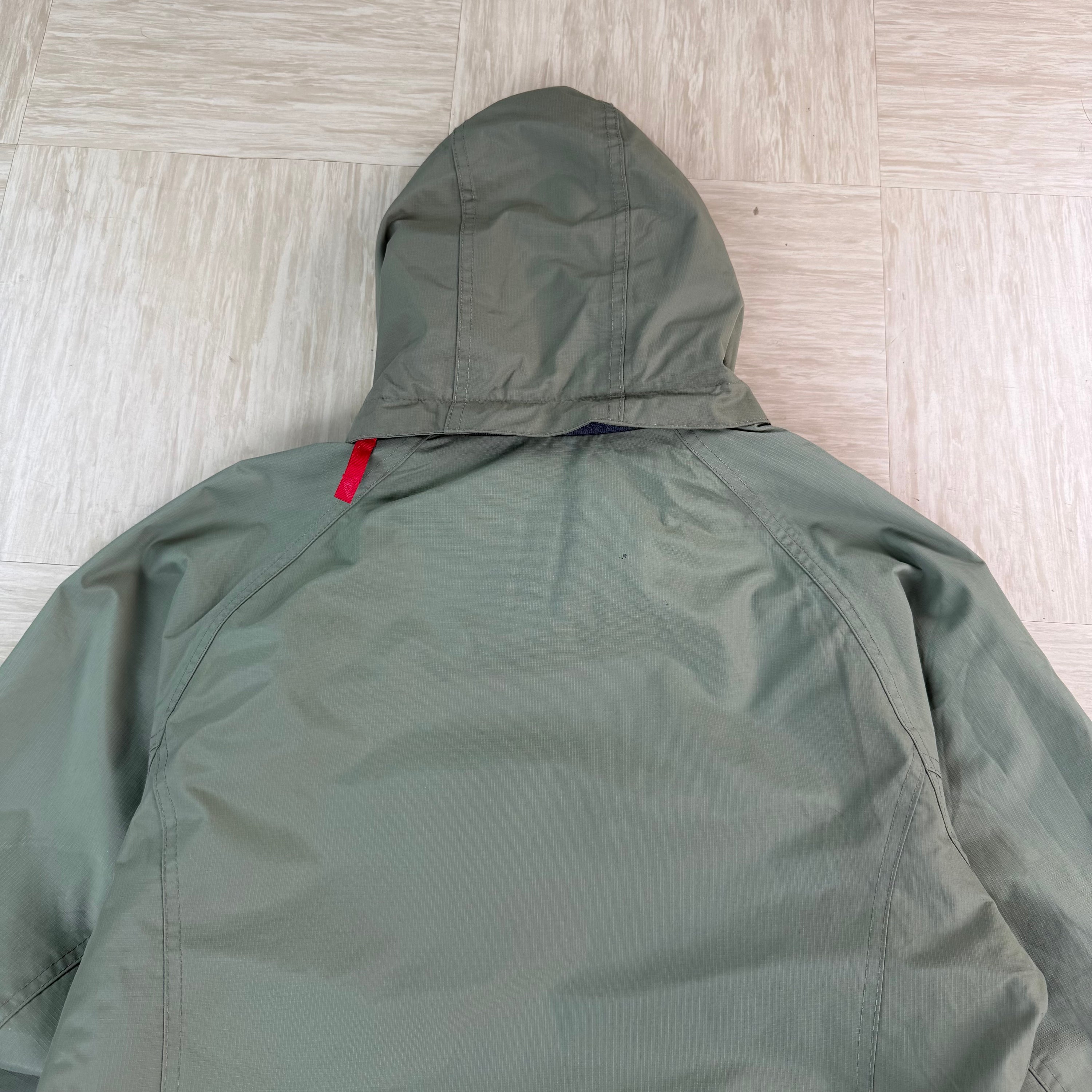 Quiksilver x Roxy 2000's technical asymmetrical zip softshell ski jacket (S)
