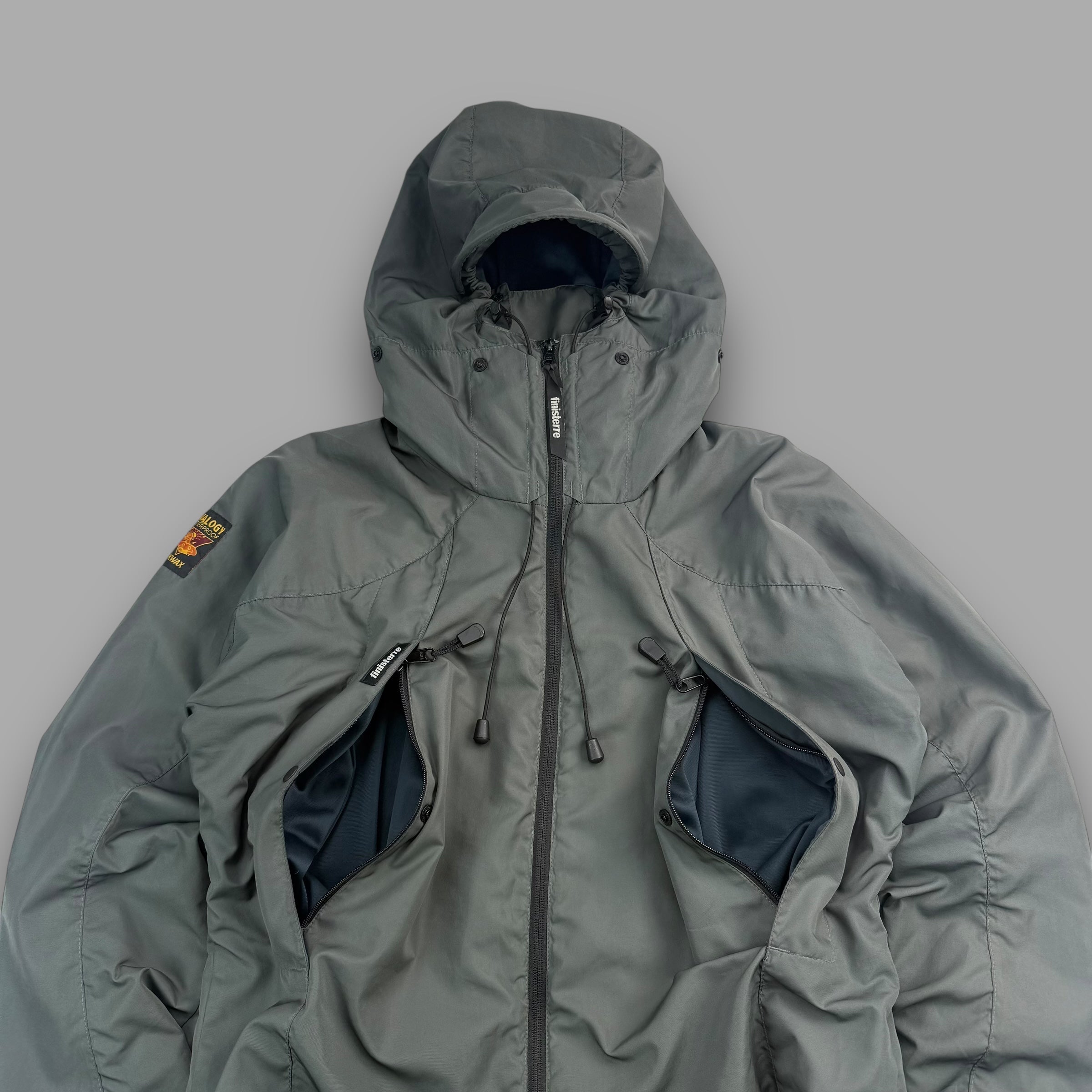 Finisterre x nikwax 2000's technical zip-up smock (L)