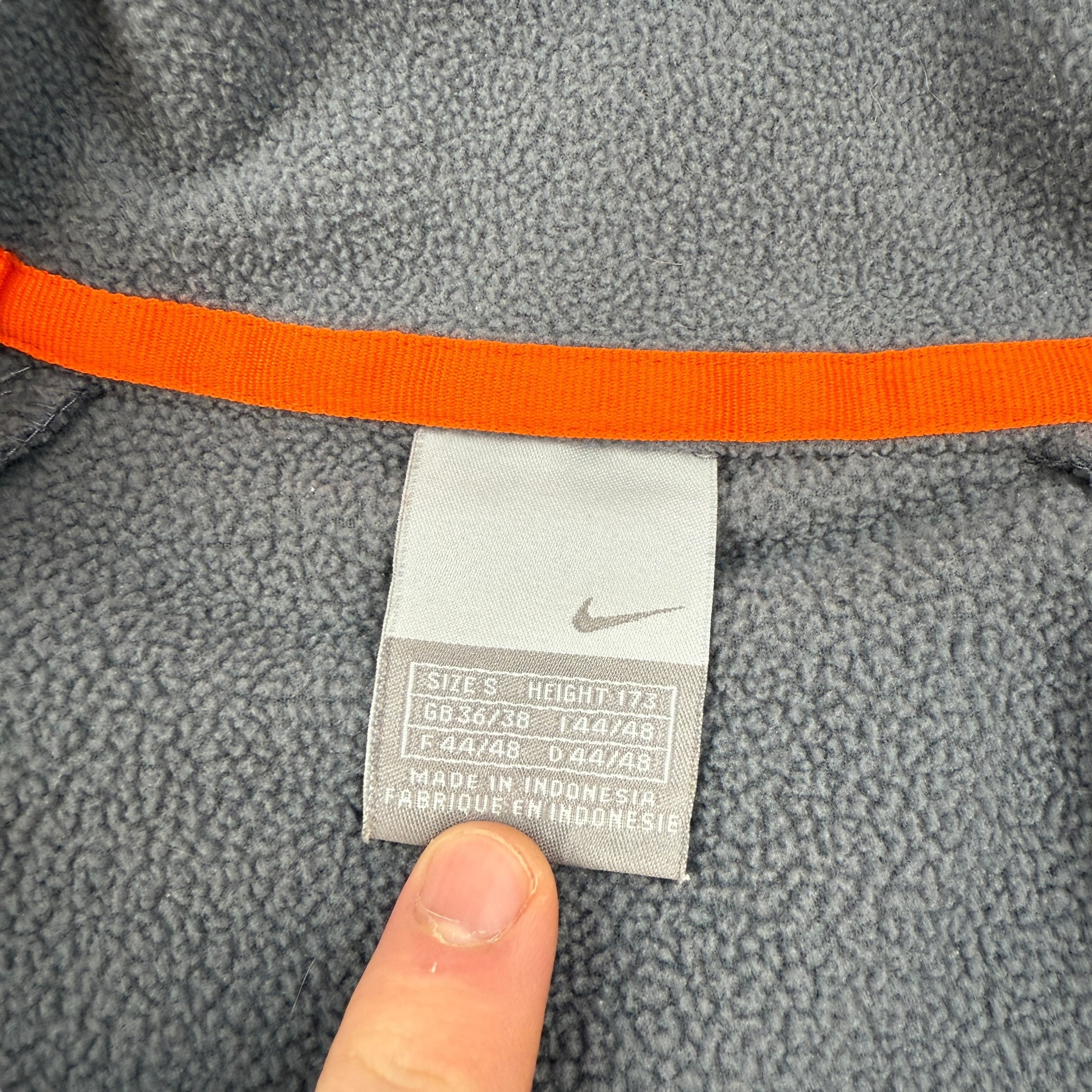 Nike 2000's technical panelled zip-up fleece jacket (S)