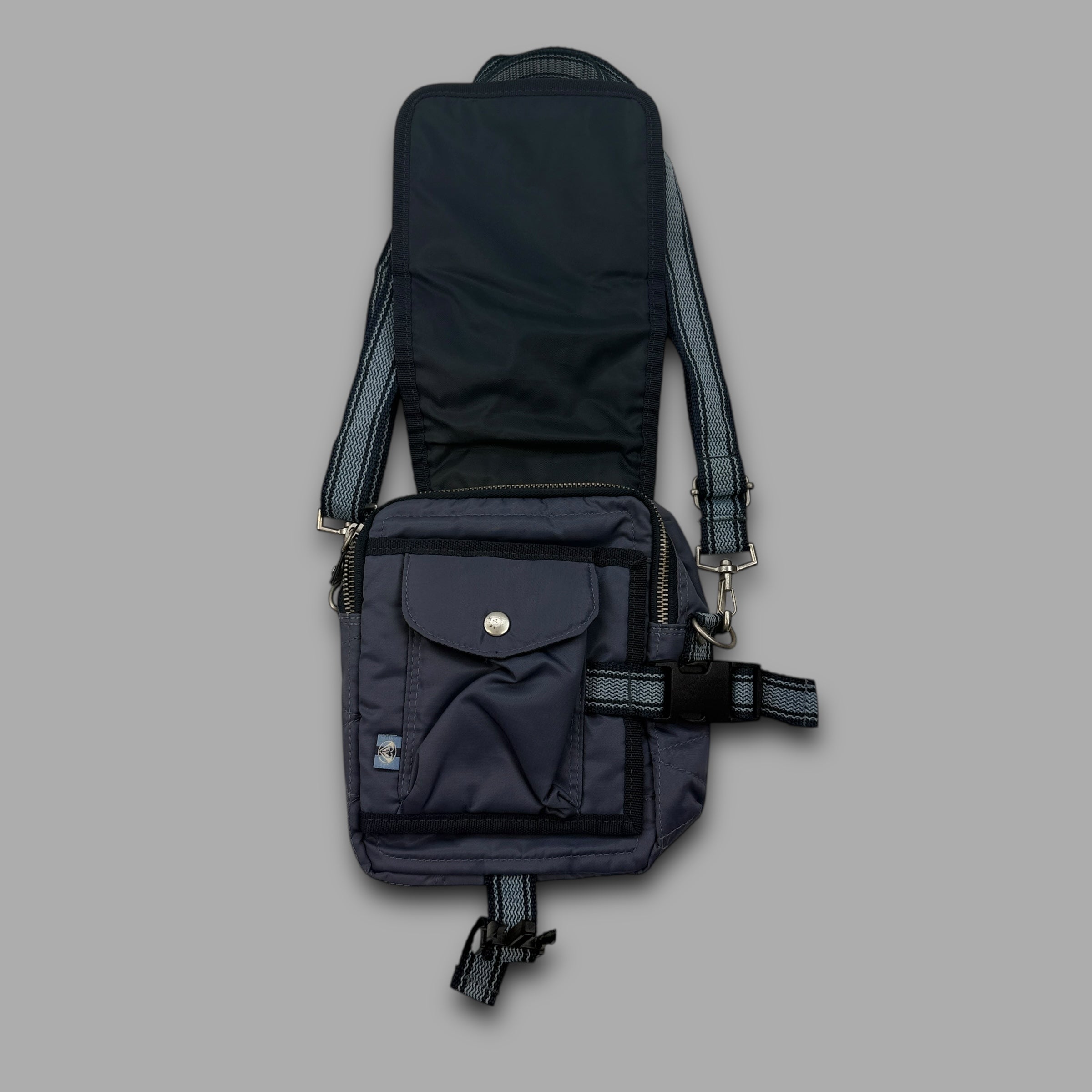 Quiksilver x Roxy 2000's technical carry all smoke bag / shoulder bag (OS)