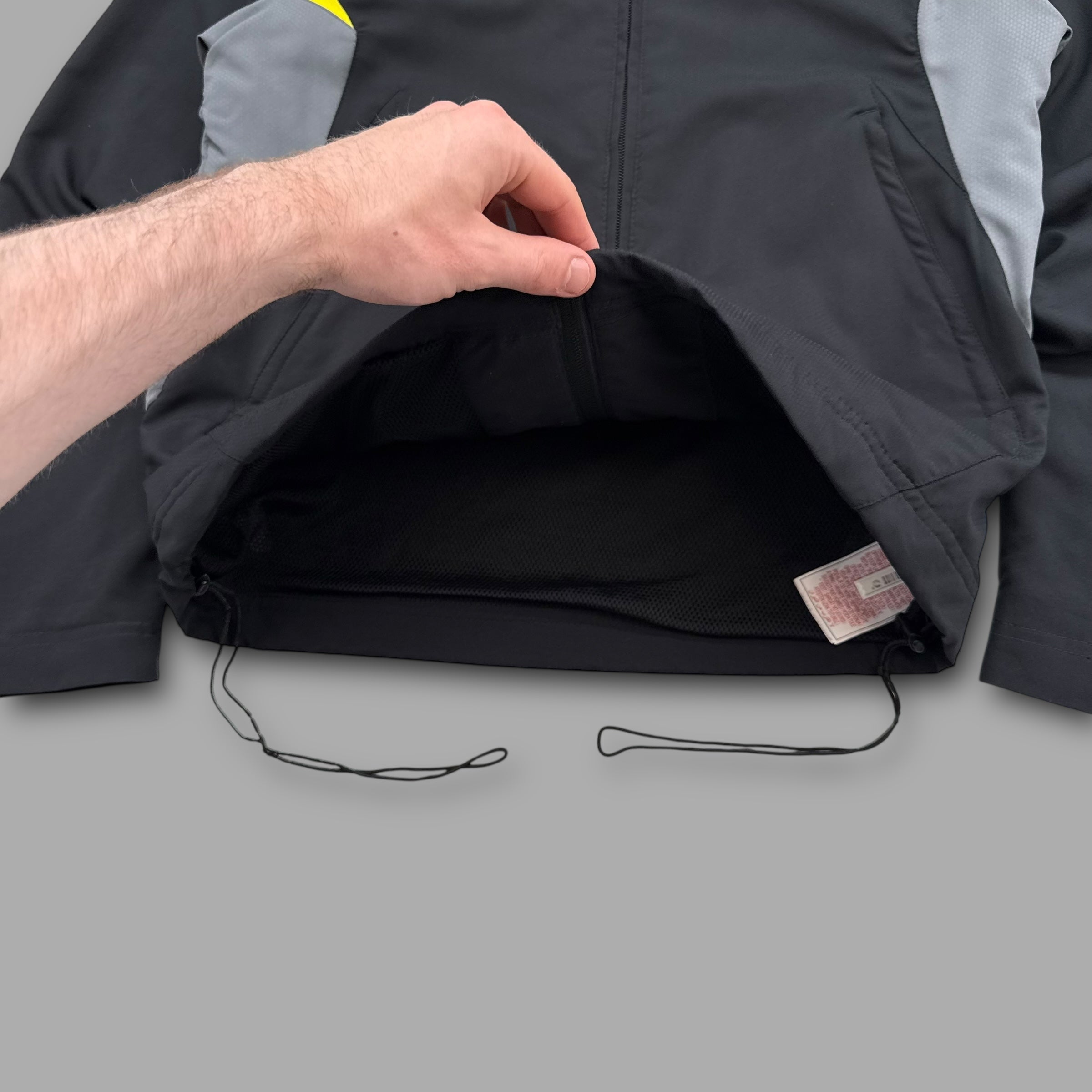 Nike 2000's total 90's technical full-zip panelled track jacket (S)