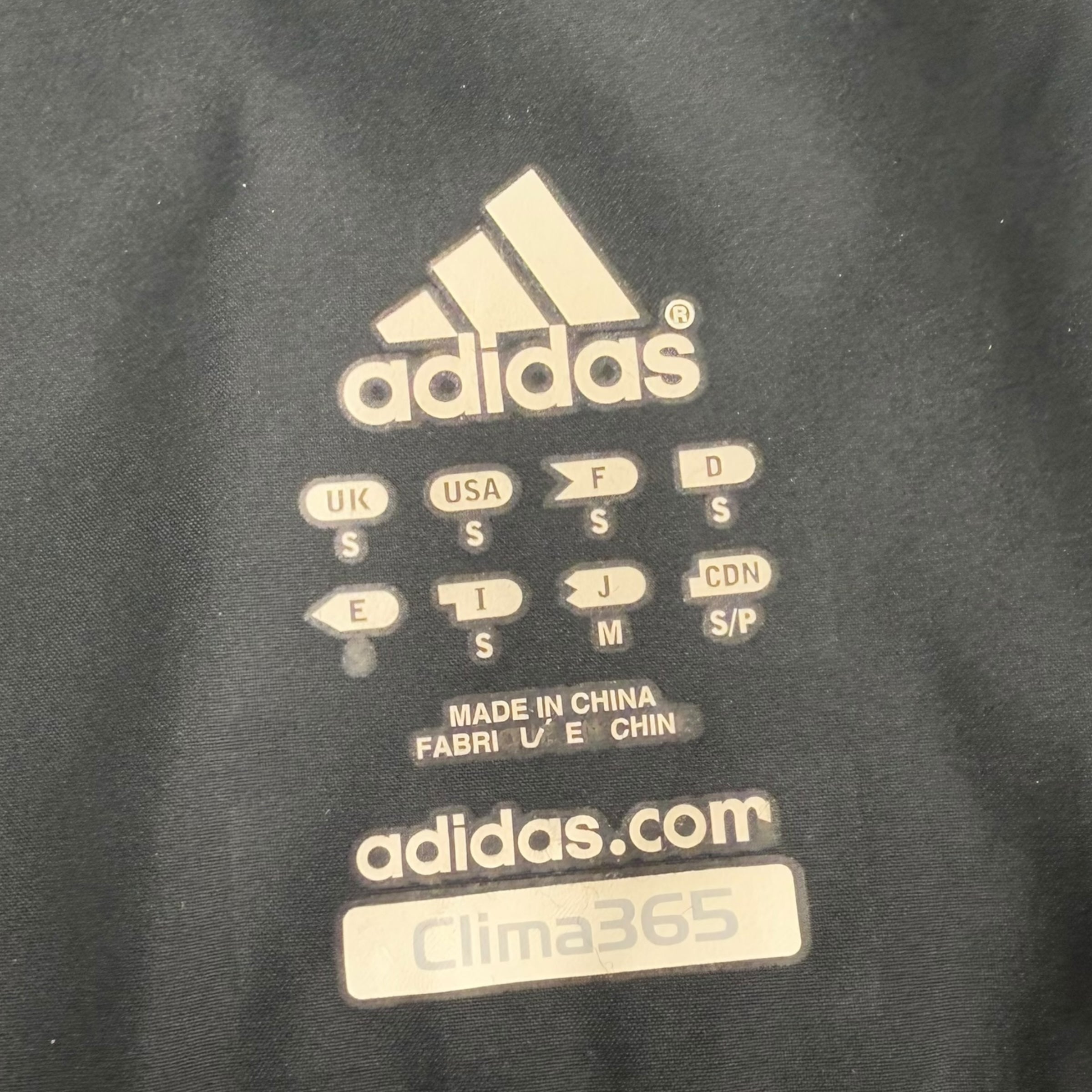 Adidas 2007 technical vented articulated track jacket (S)