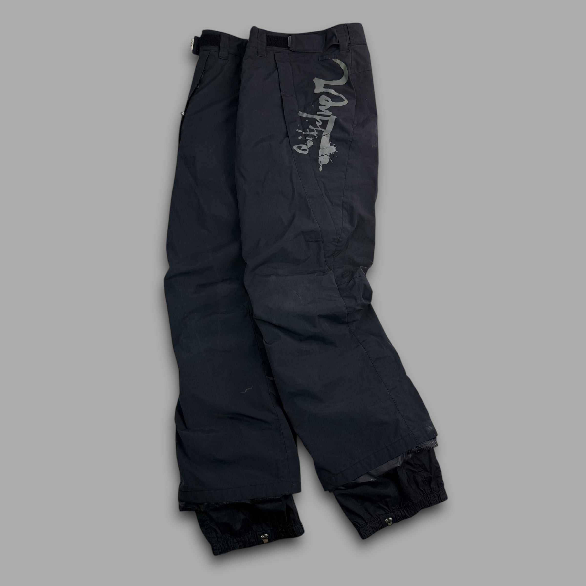 Quiksilver x-series 2000's technical baggy ski sallopettes (M)