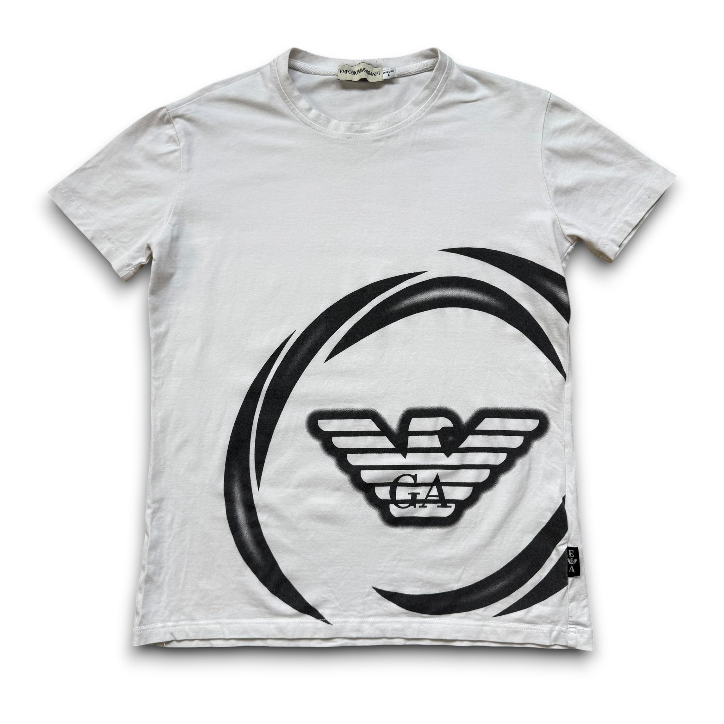 Emporio Armani 2000's fitted graphic tee (S)