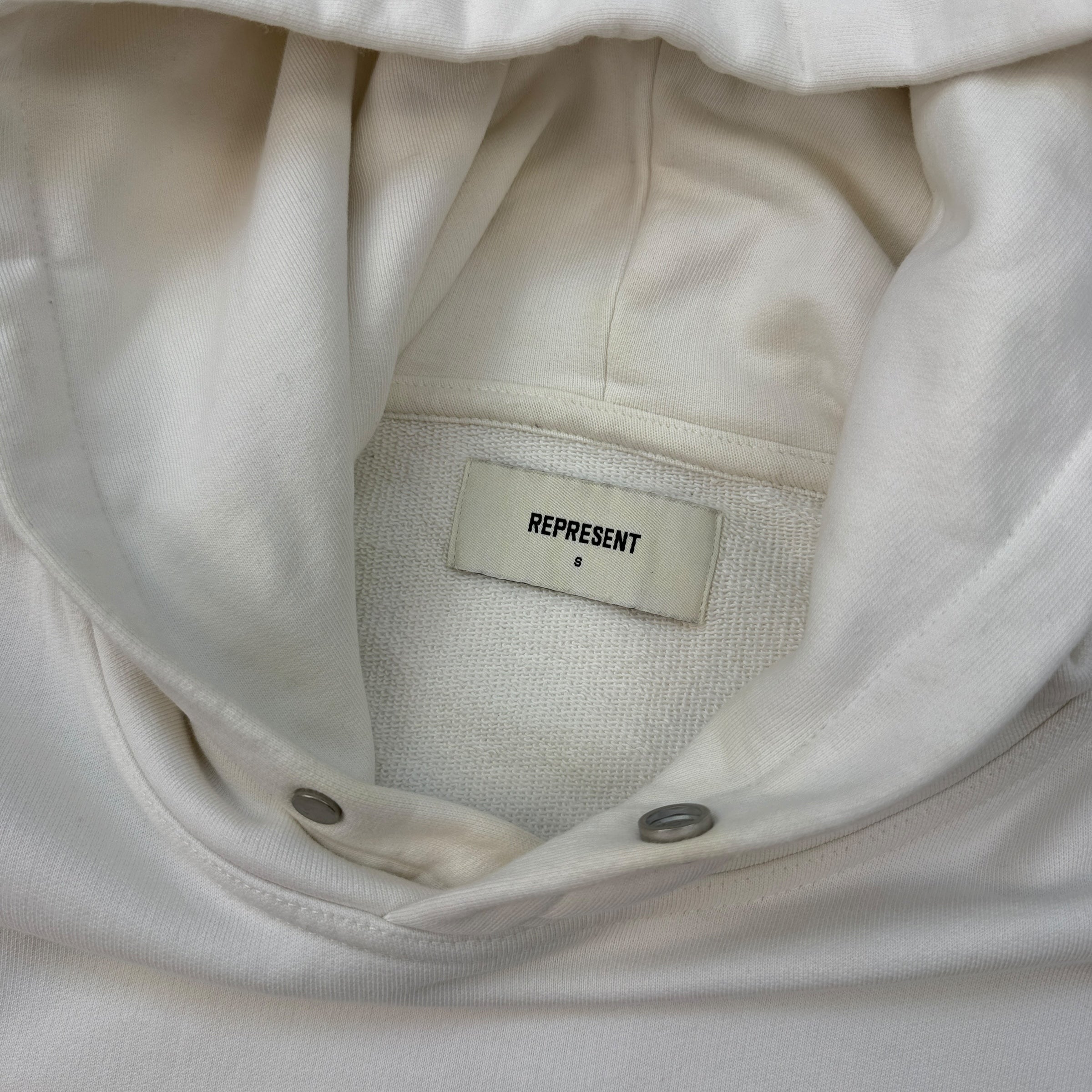 Represent 2000's pullover blank heavyweight hoodie (S)