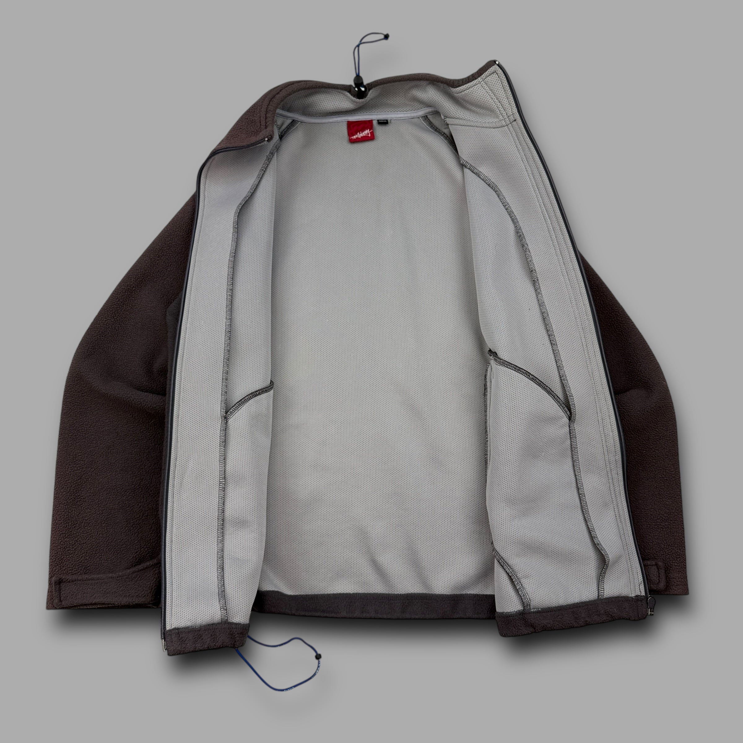 Billabong 2000's technical zip-up fleece jacket (M)