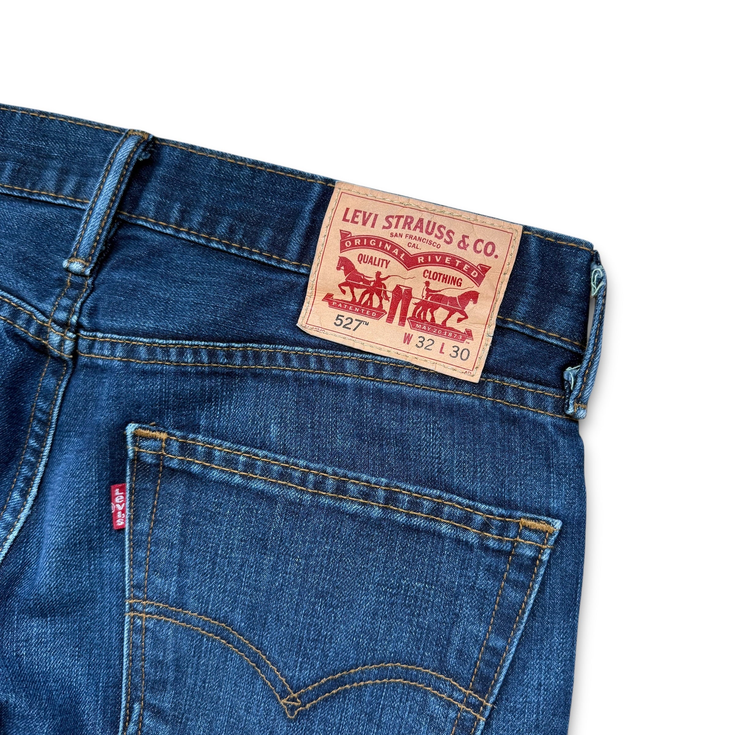 Levi's 527 2000's denim 4180 bootcut jeans (S)