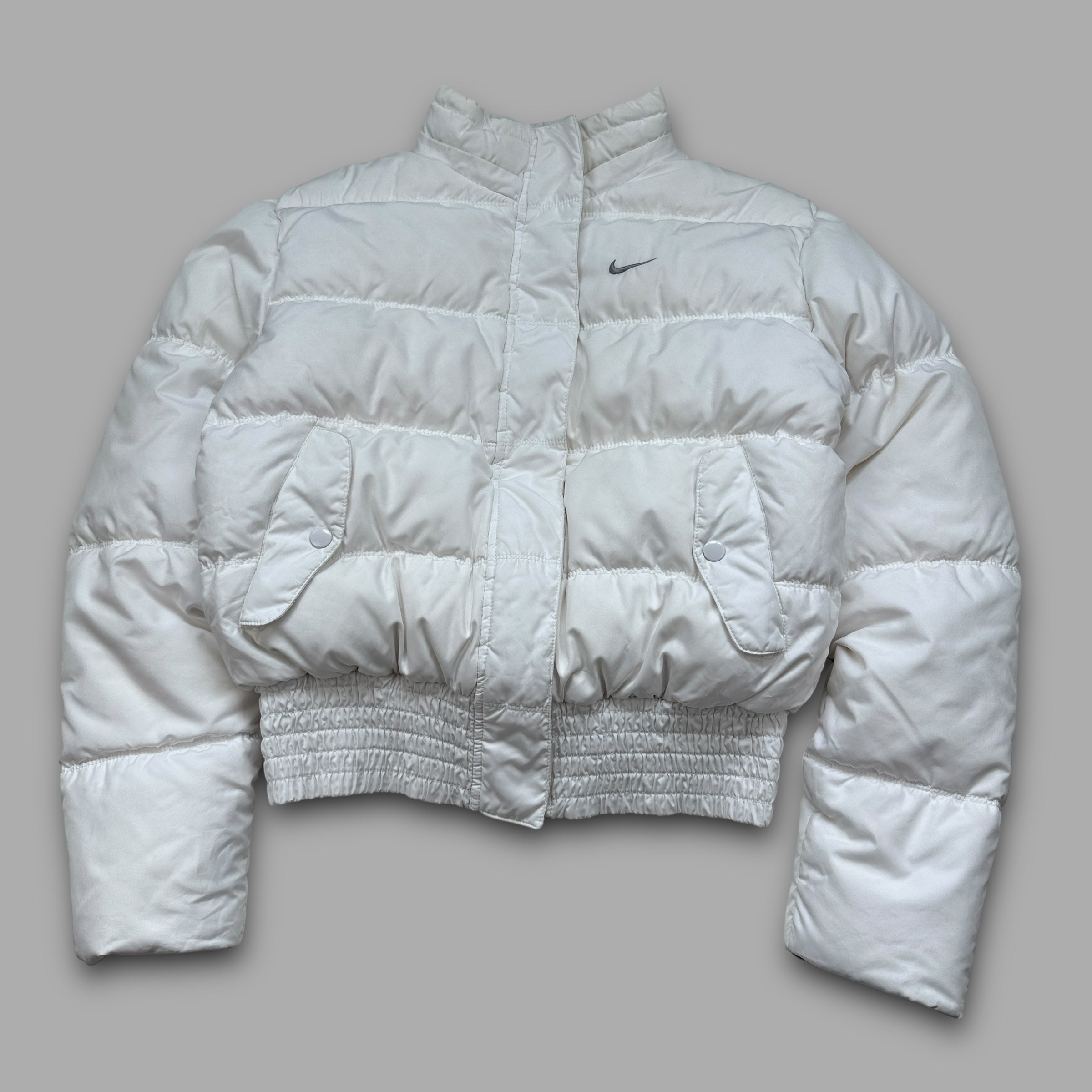Nike 2000's technical downfilled cropped puffer jacket (S) wms