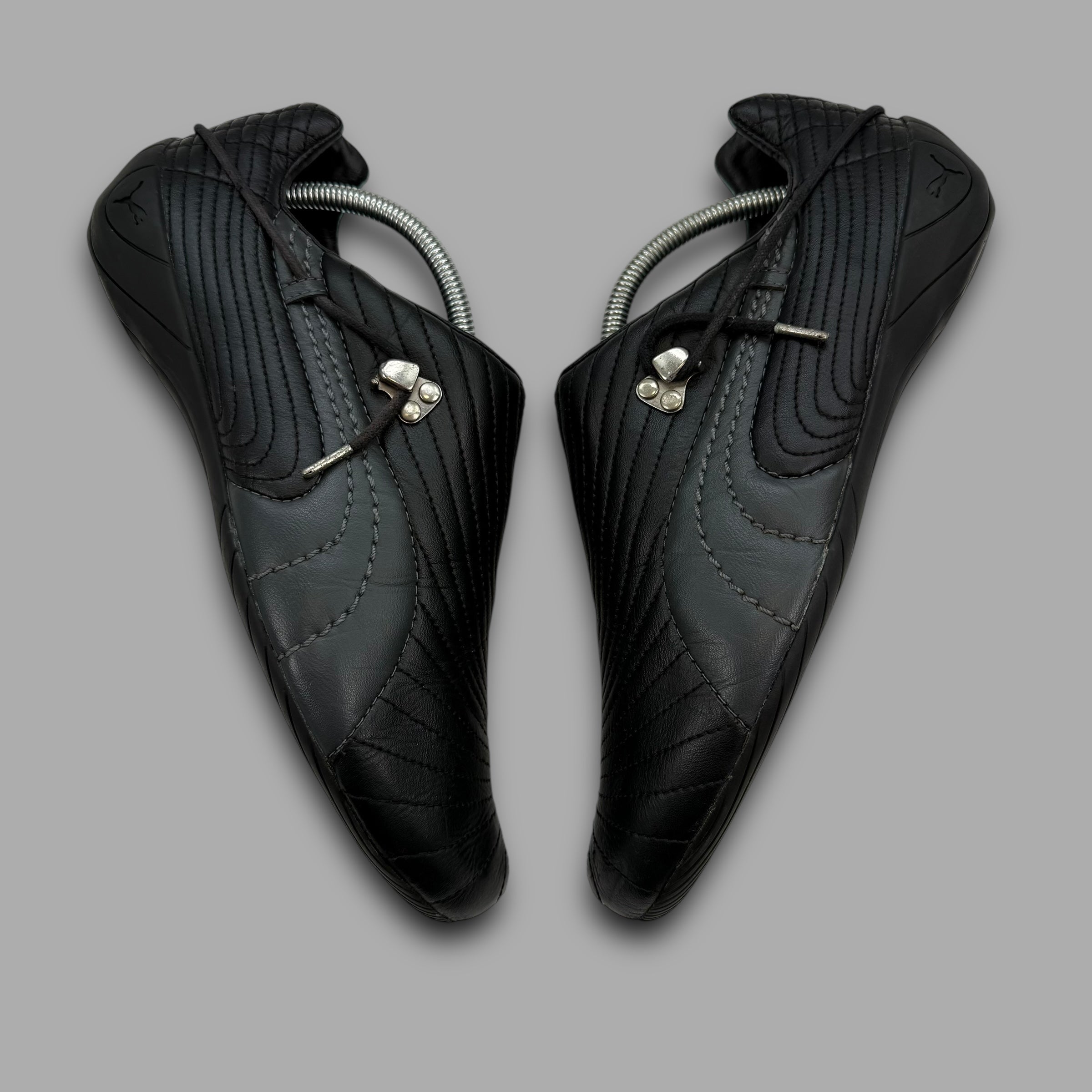 Puma budoka contrast stitched leather slip on (UK9)